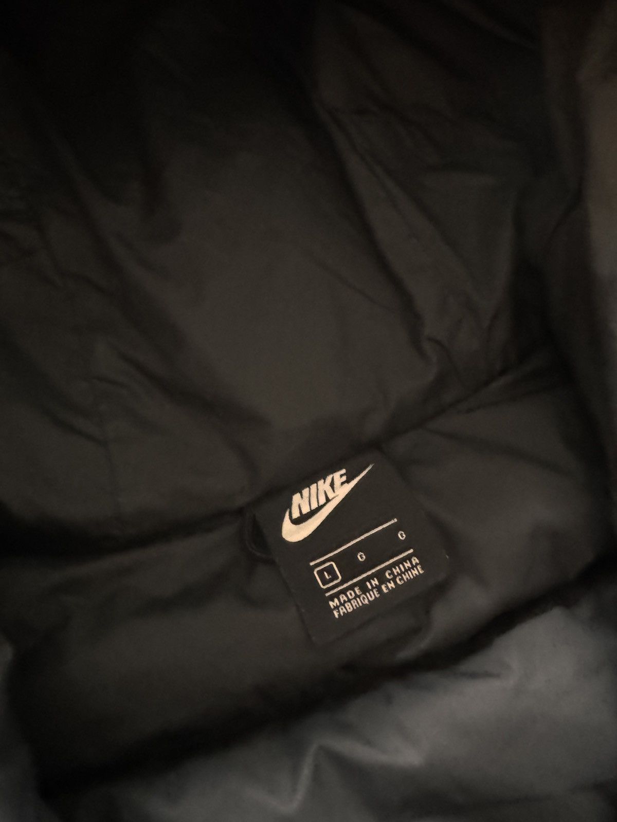 Nike × Nike ACG NIKE PUFFER DOWN BASIC LOGO OVERSIZE NYLON JACKET Size US L / EU 52-54 / 3 - 5 Thumbnail