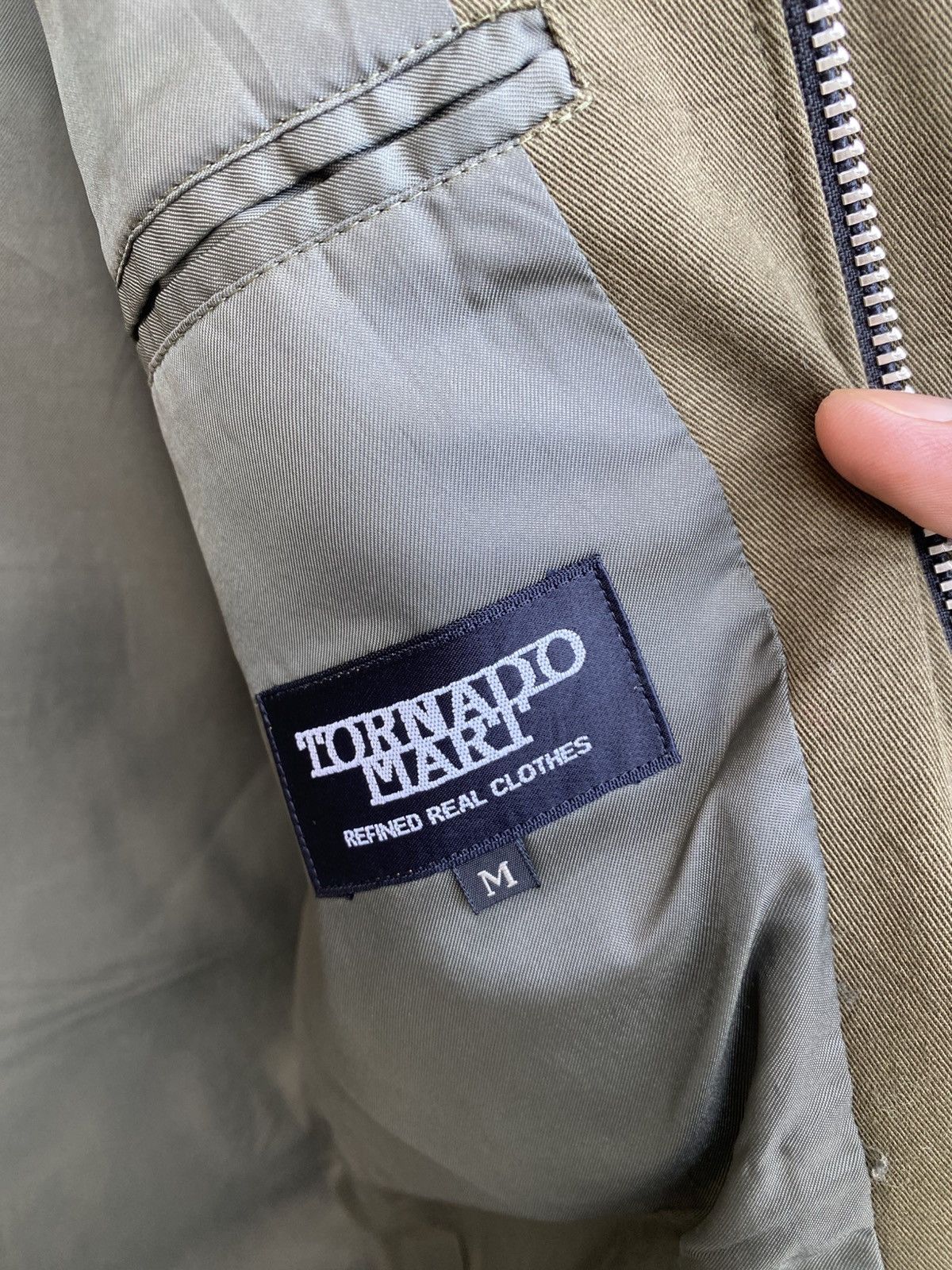 Tornado Mart Vintage Tornado Mart Japanese Designer Olive Jacket Size US M / EU 48-50 / 2 - 7 Thumbnail