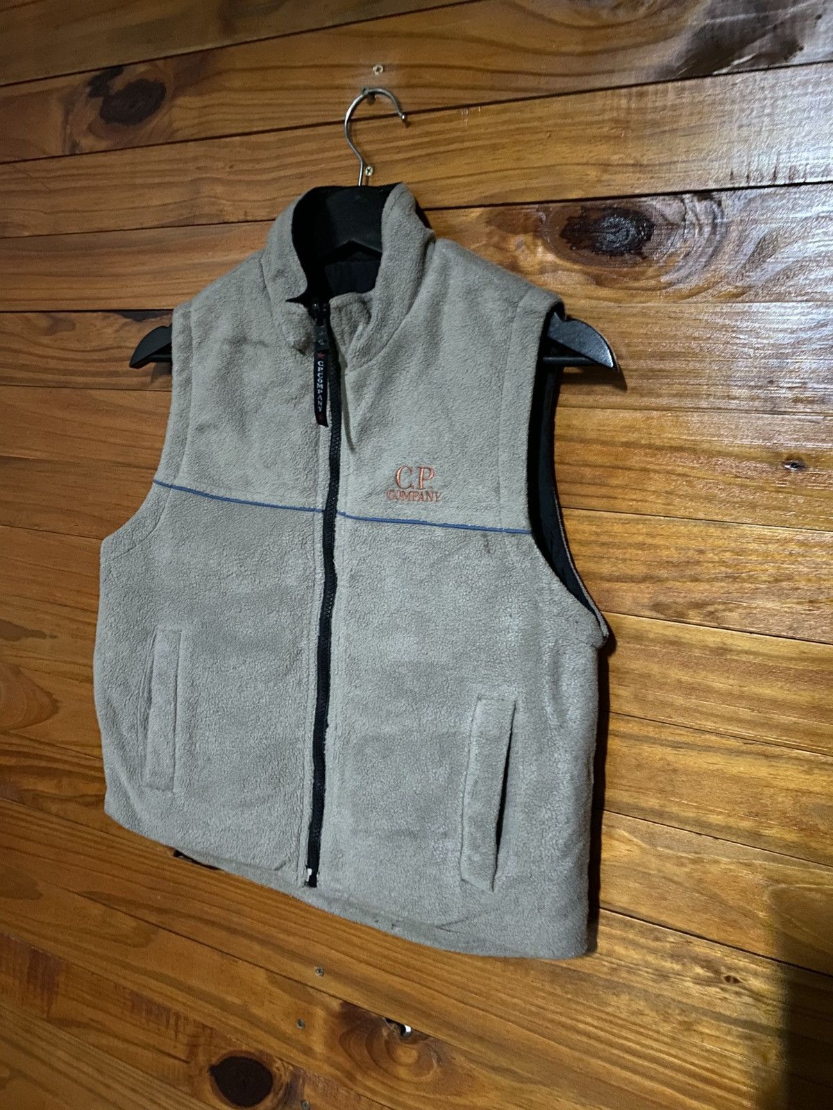 C.P. Company C.P. Company Reversible Fleece Puffer Vest Italian Utility Size US XS / EU 42 / 0 - 6 Thumbnail