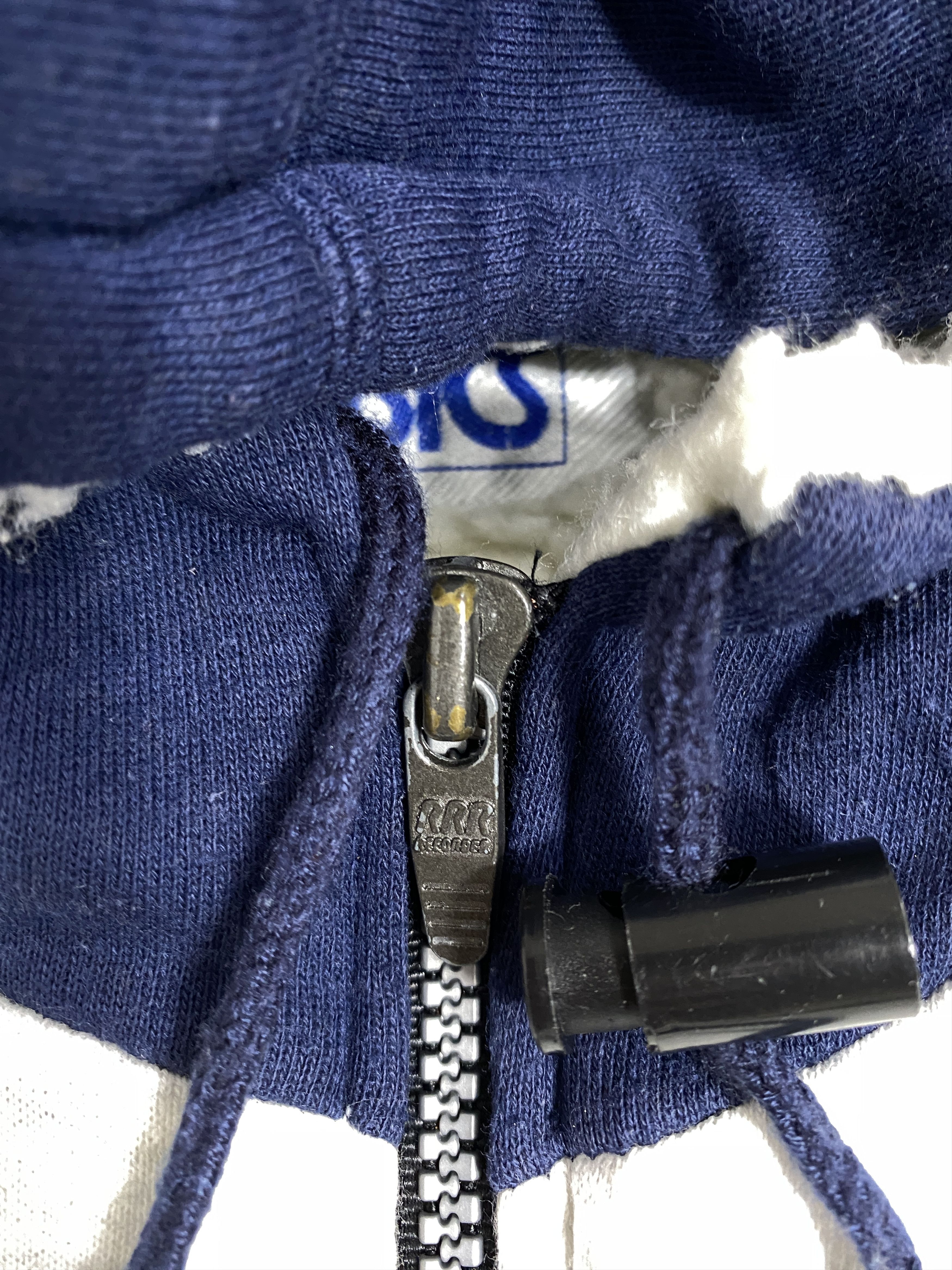 Asics Vintage Asics Sherpa Lining Hoodie Sweatshirt J2316 Size US L / EU 52-54 / 3 - 9 Thumbnail
