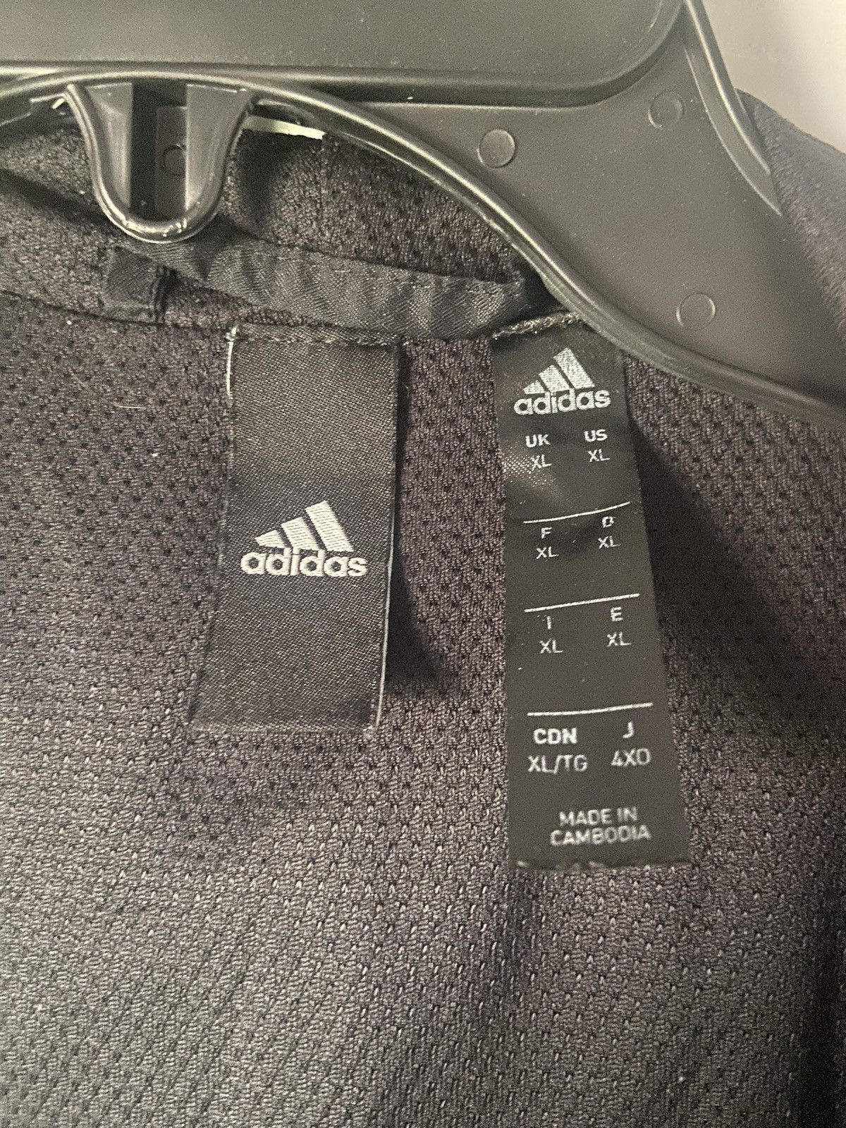 Adidas Adidas Hooded Windbreaker Size US XL / EU 56 / 4 - 3 Thumbnail