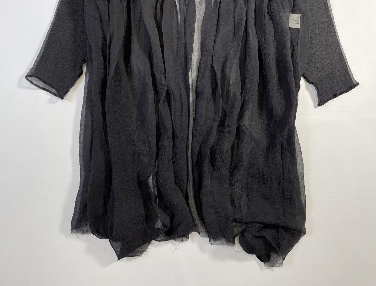 Maison Margiela A/W 04 Black Silk Voile Gown Size M / US 6-8 / IT 42-44 - 17 Thumbnail