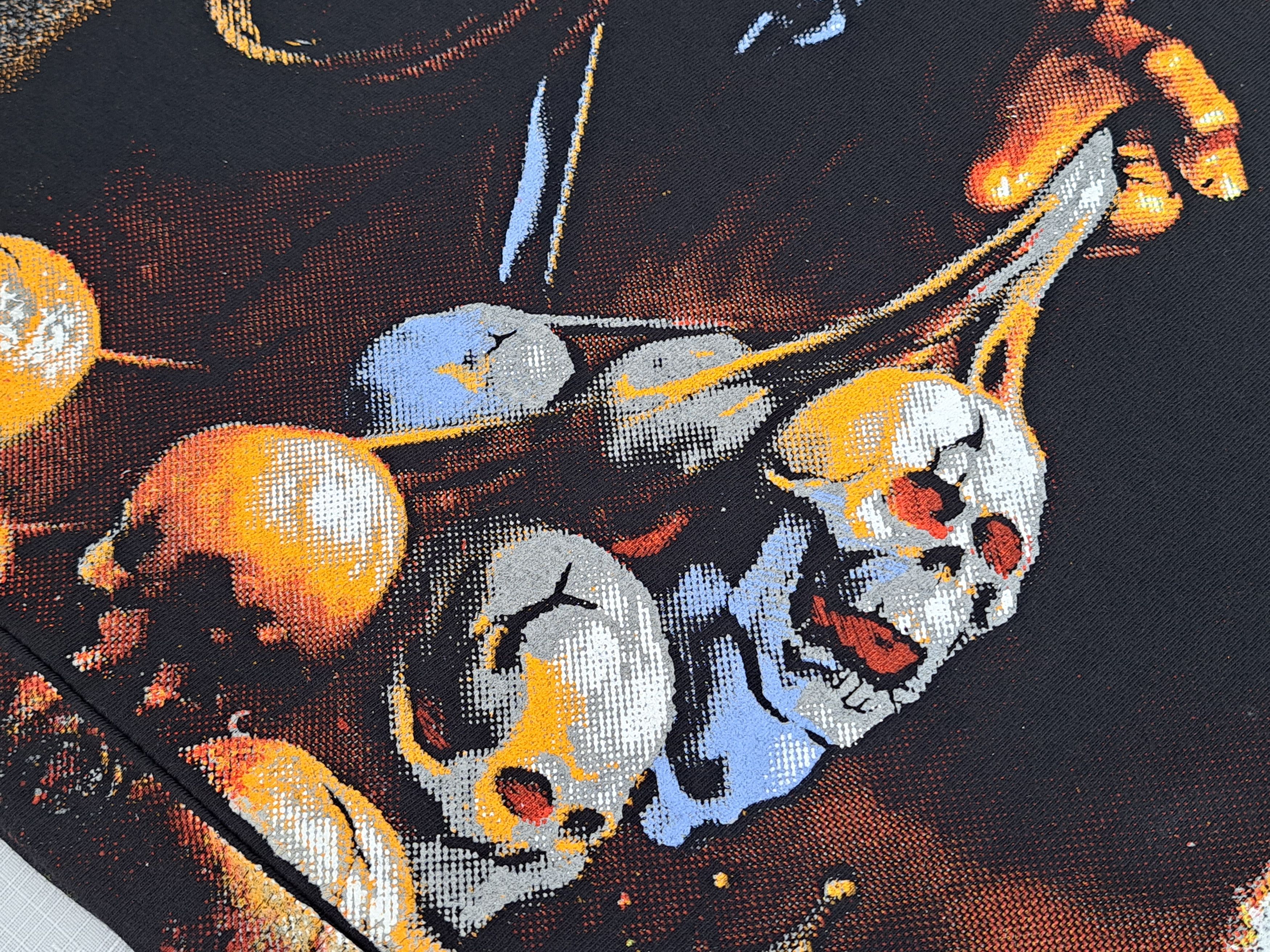 Band Tees Vintage 90s MANOWAR all-over print T-shirt. Size XL. Size US XL / EU 56 / 4 - 9 Thumbnail