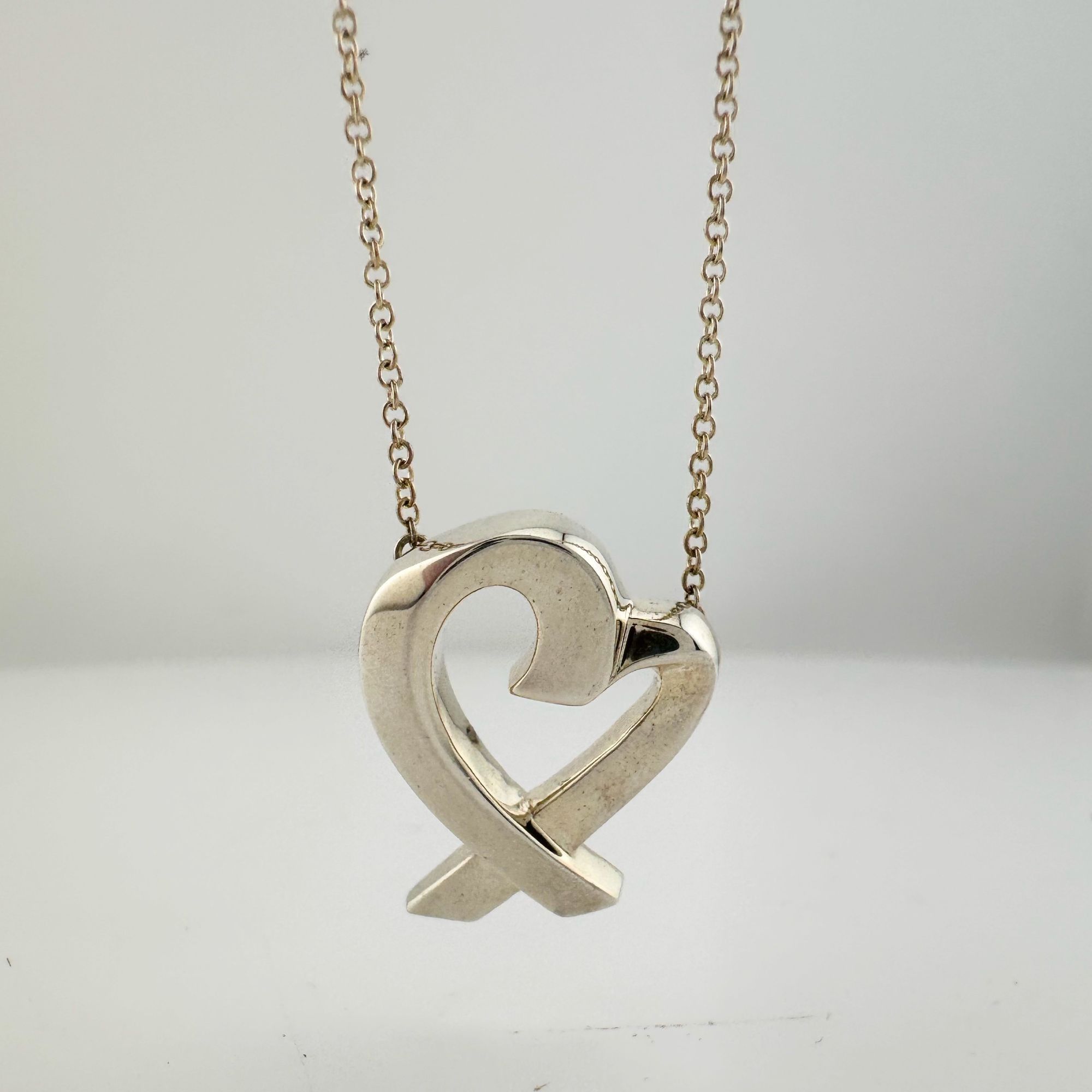 Tiffany & Co. Tiffany and Co Paloma Picasso Medium Loving Heart Pendant Ne Size ONE SIZE - 3 Thumbnail