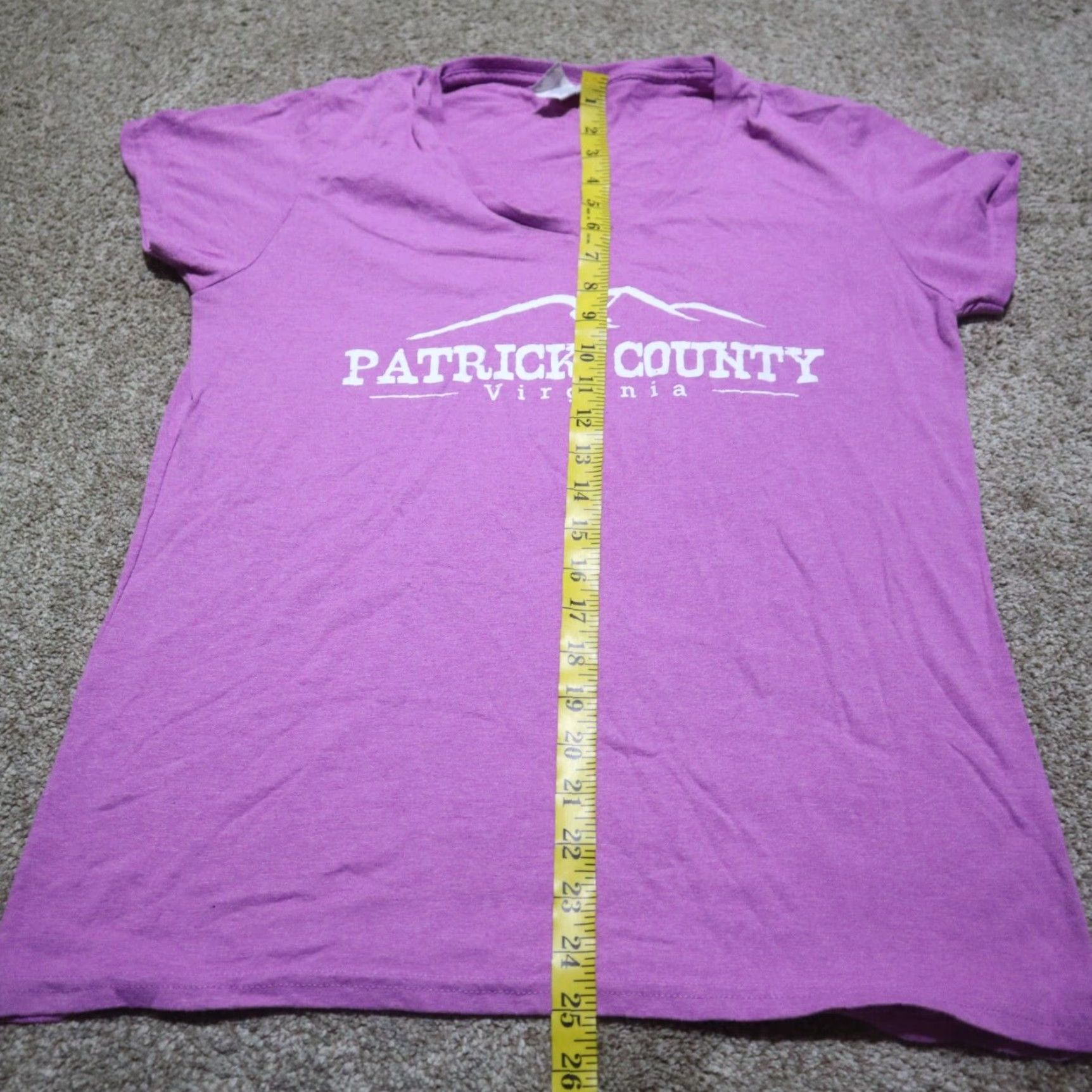 Vintage VINTAGE Patrick County Virginia VA Purple Gift T-Shirt Women Large Casual Style Size L / US 10 / IT 46 - 6 Thumbnail