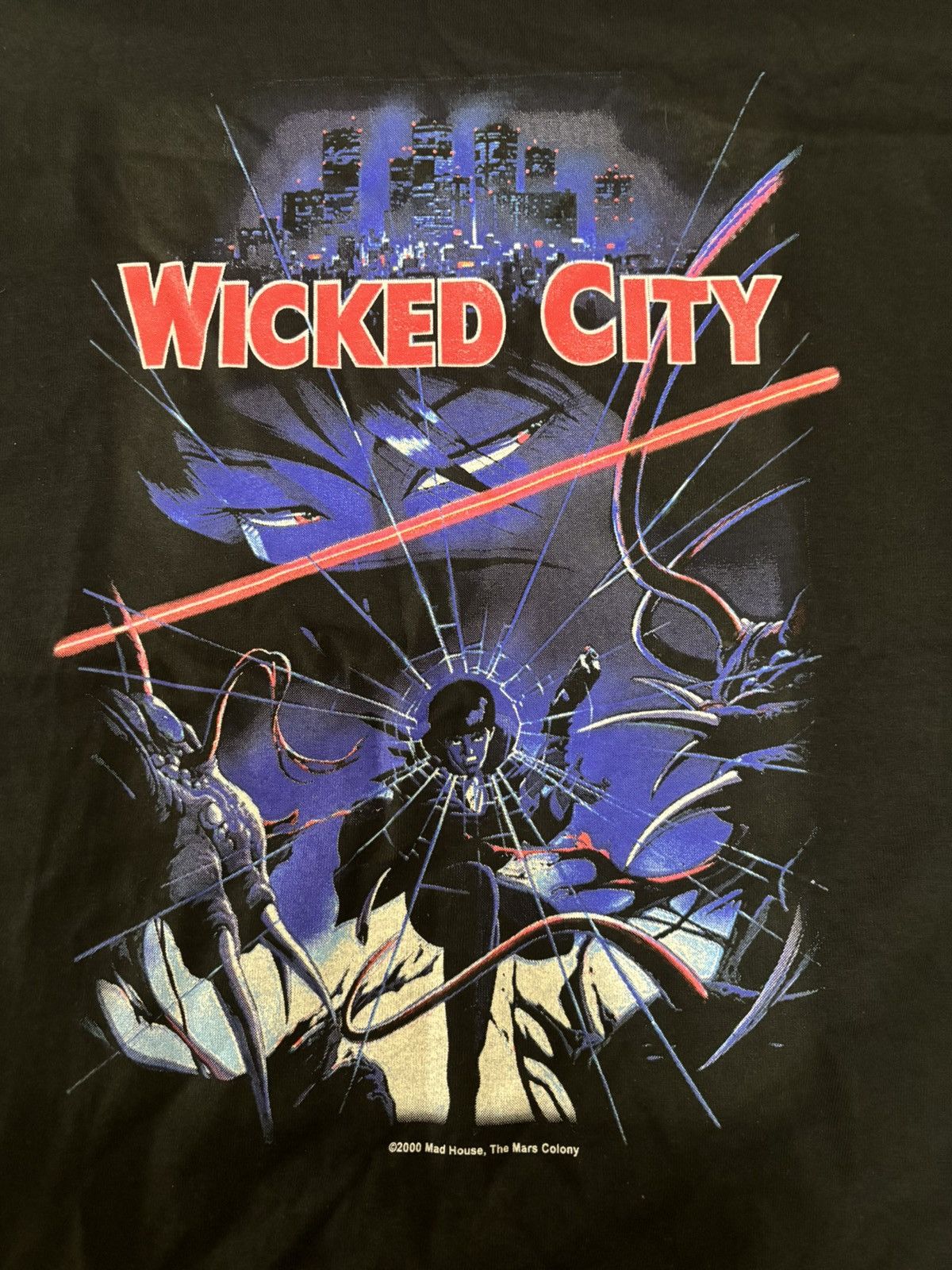 Vintage Rare Vintage Wicked City Movie Anime T Shirt Size US L / EU 52-54 / 3 - 5 Thumbnail