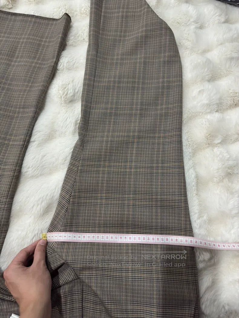 Celine CELINE Wool Plaid Flare Trousers Size US 28 / EU 44 - 8 Thumbnail