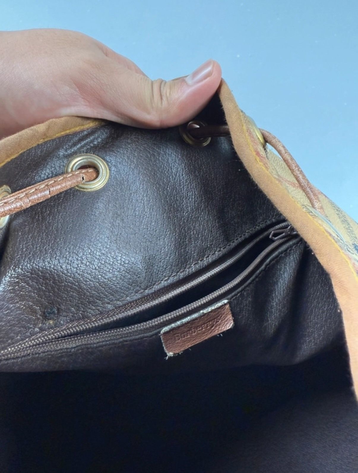 Burberry Burberry bucketbag vintage whit novacheck monogram Size ONE SIZE - 16 Thumbnail
