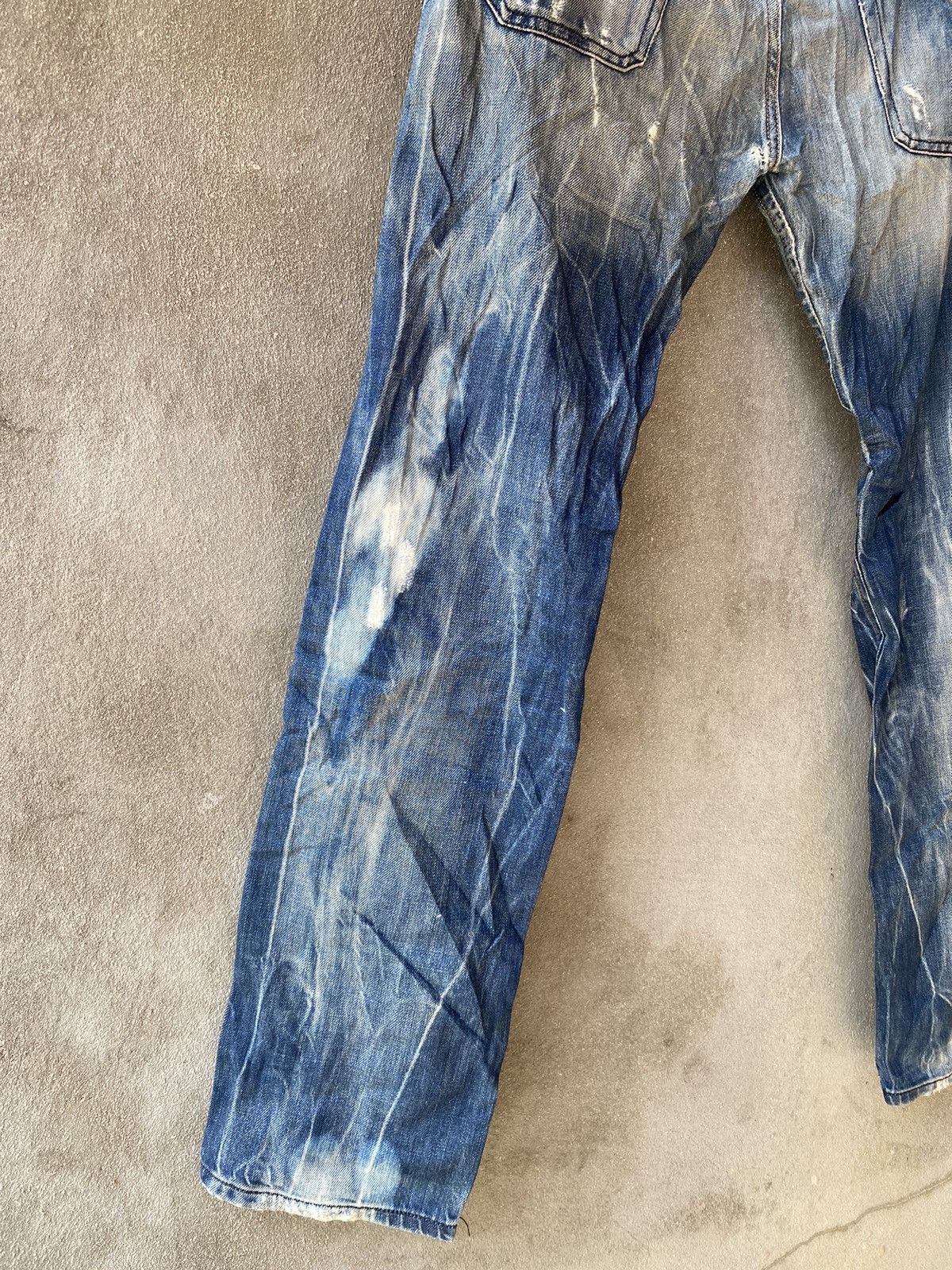 Diesel Diesel Poiak Acid Wash Made in Italy Denim Pants Size US 32 / EU 48 - 3 Thumbnail