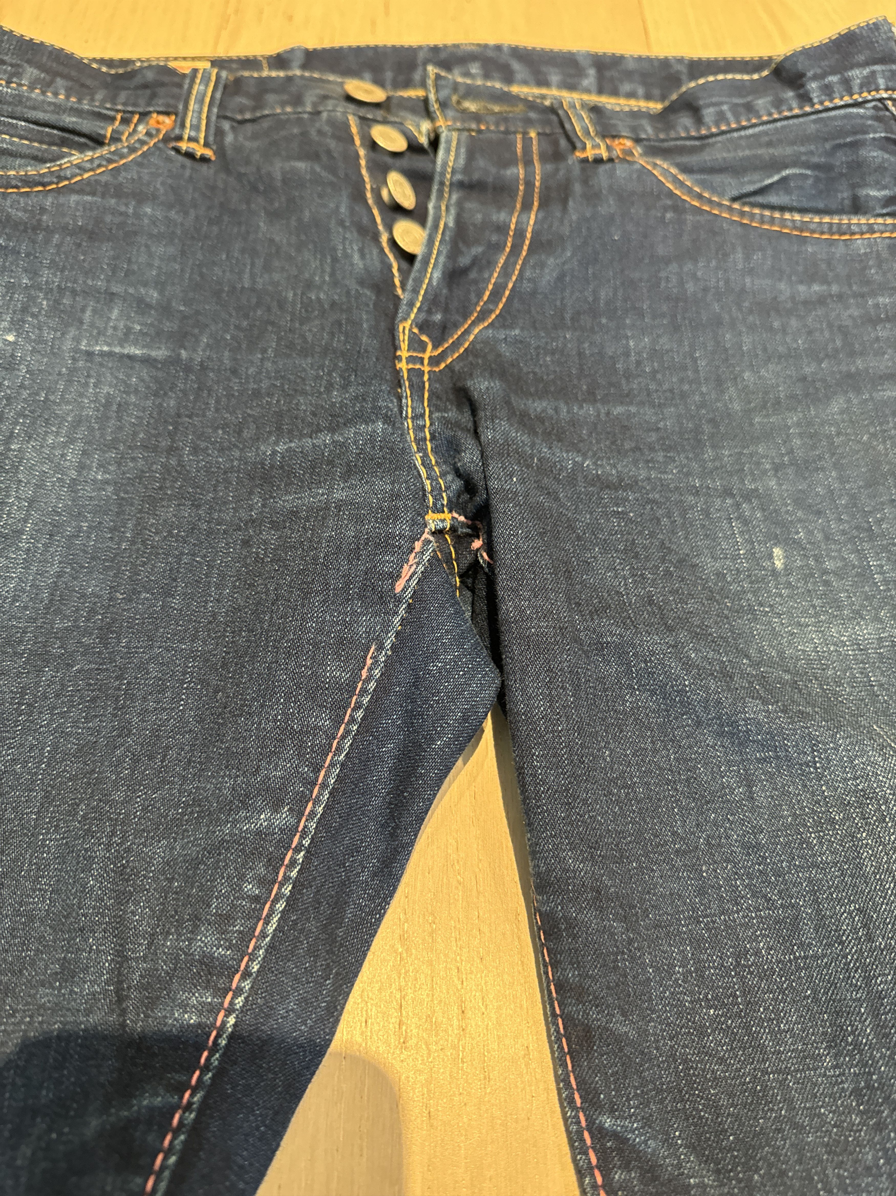 Momotaro Jeans Light Weight Raw Denim Jeans Size US 28 / EU 44 - 5 Thumbnail