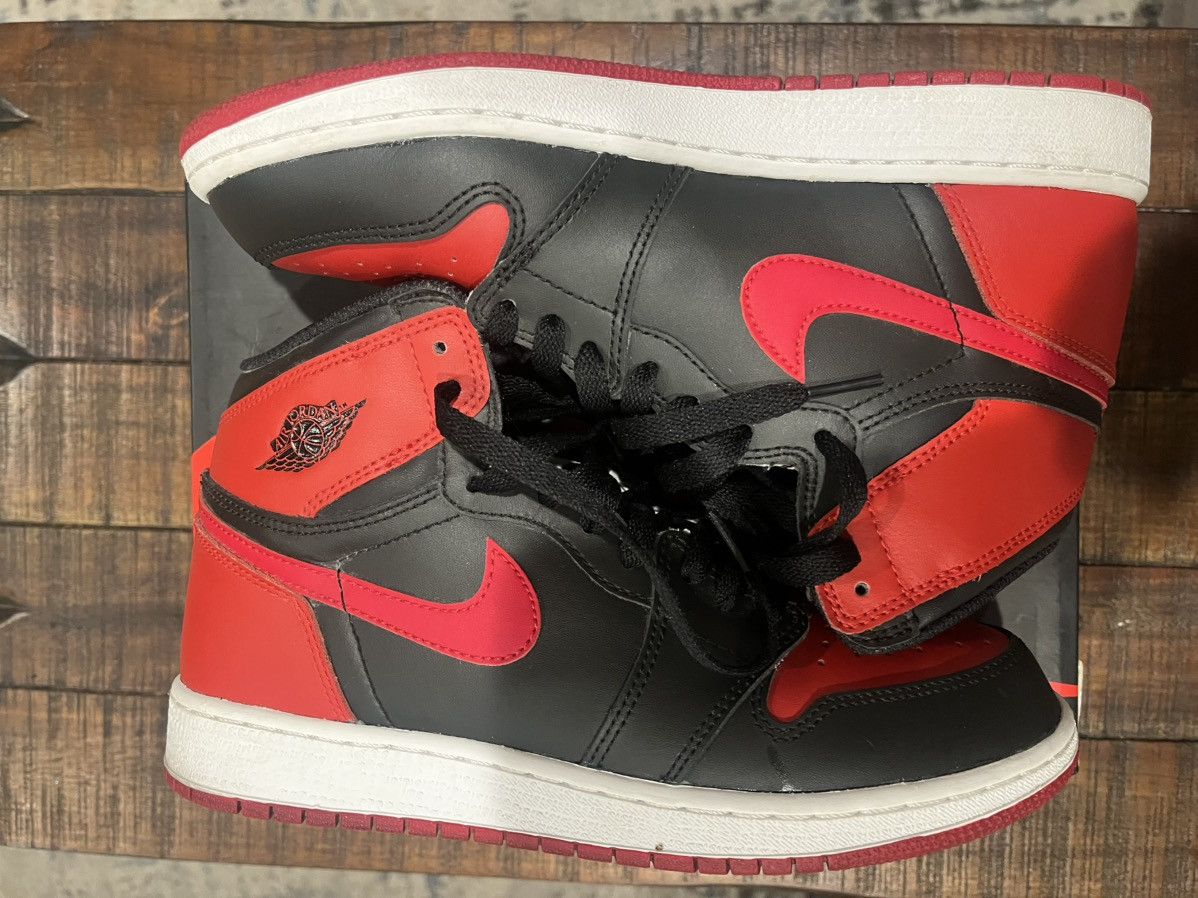 Nike Nike Jordan 1 “Banned” Bred OG 2016 Size US 7 / EU 40 - 5 Thumbnail