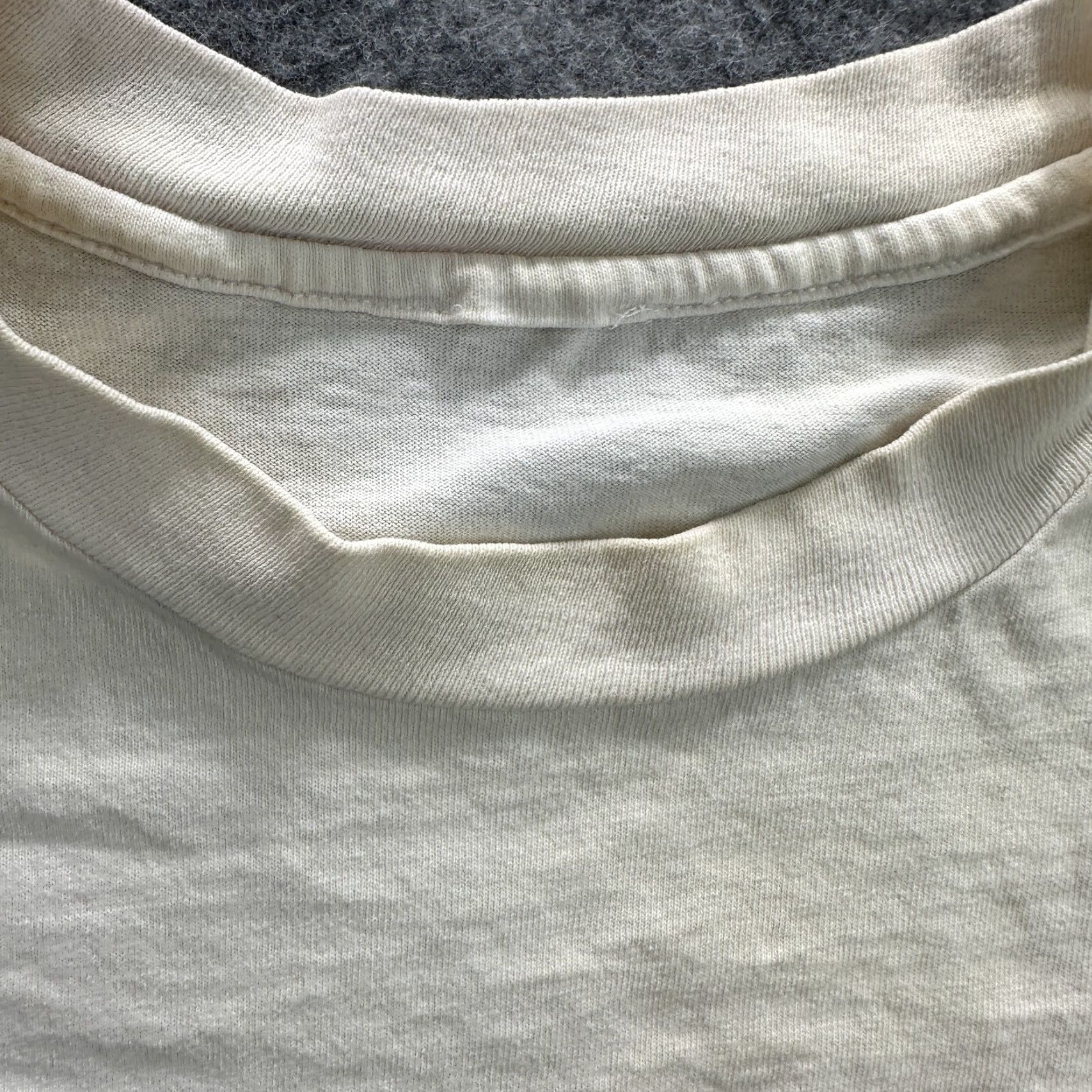 Fruit Of The Loom VINTAGE Lindennaires Reunion Shirt Mens Large White 25th Anniversary 1995 90s Music Size US L / EU 52-54 / 3 - 7 Thumbnail