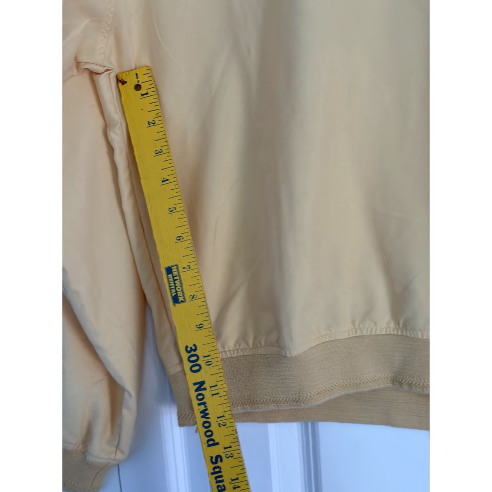 Vintage VINTAGE Sun Mountain Windbreaker Golf Houndstooth Pullover Lined Reversible Pockets Elastic Waist Yellow M Mens Size US M / EU 48-50 / 2 - 6 Thumbnail