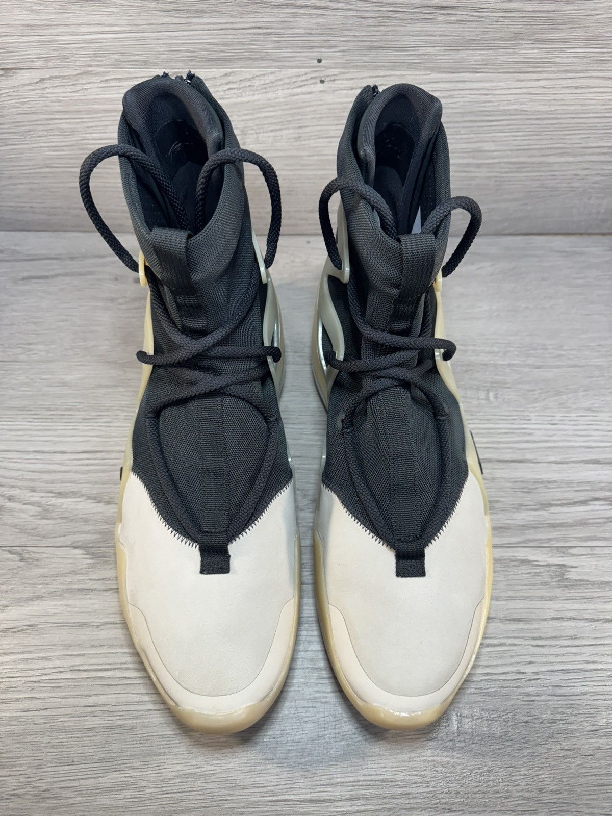 Fear of God × Nike Nike Air Fear of God String Off-Noir Size US 12 / EU 45 - 4 Thumbnail