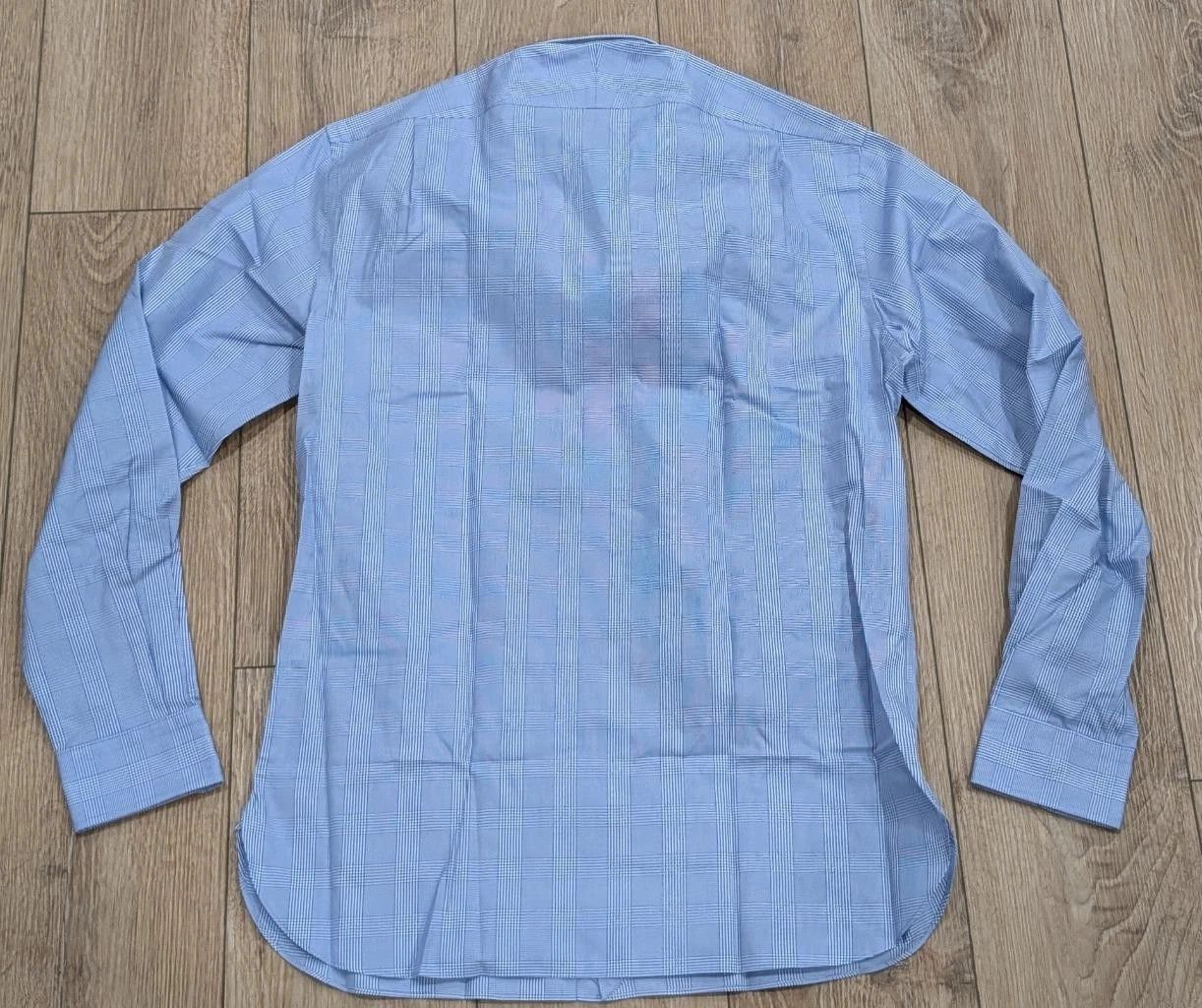 Ralph Lauren Purple Label Ralph Lauren Purple Label Glen Check Cotton Dress Shirt 17.5 Size US XL / EU 56 / 4 - 3 Thumbnail