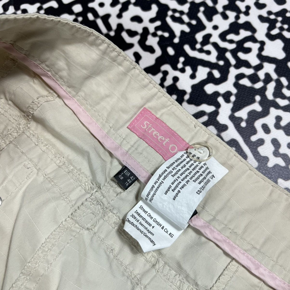 Japanese Brand Vintage Y2K Japanese Parachute Cargo Pants 90s Retro Style Size 28" / US 6 / IT 42 - 14 Thumbnail