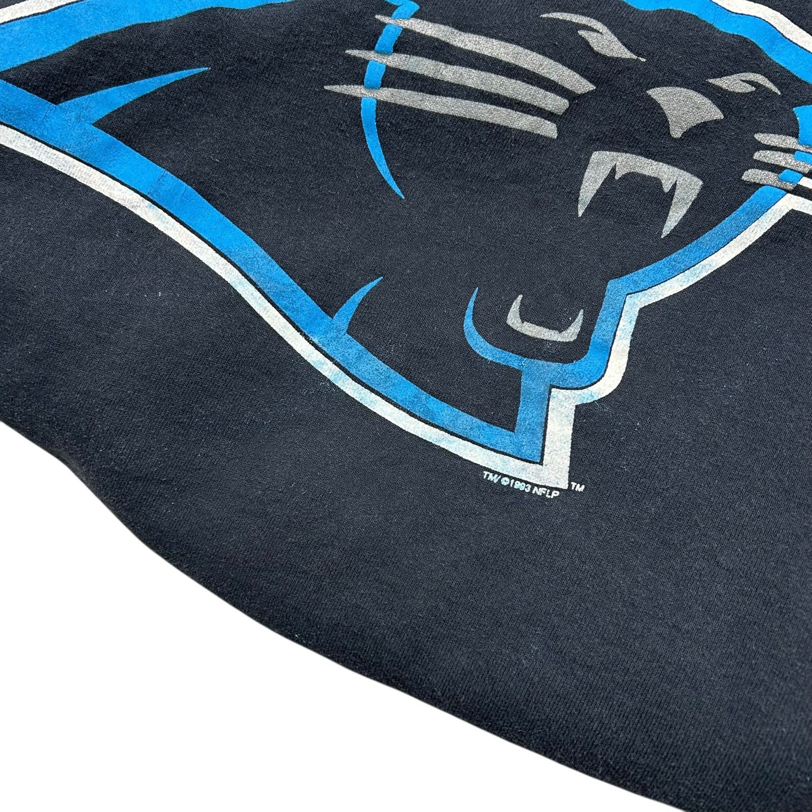NFL VTG 90s CAROLINA PANTHERS CLIFF ENGLE SWEATSHIRT SPELL OUT Size US L / EU 52-54 / 3 - 4 Thumbnail