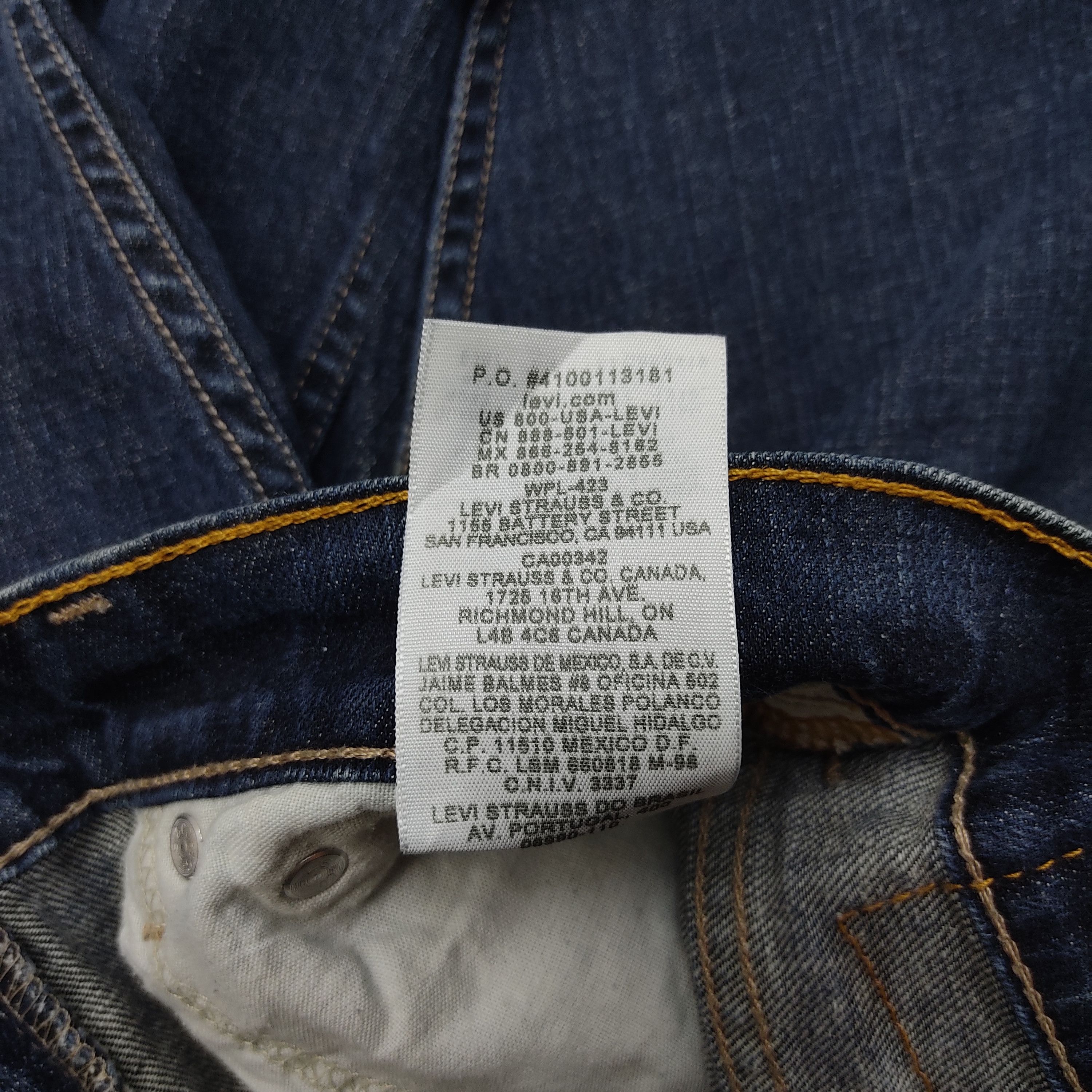 Levi's × Levi's Vintage Clothing × Vintage Vintage Levis 511 Jeans L151 Size US 30 / EU 46 - 12 Thumbnail