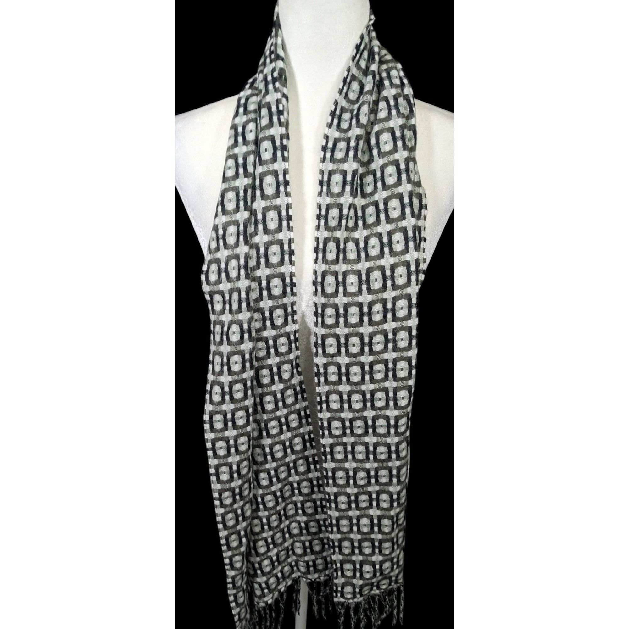 Other D&Y Softer Than Cashmere Geometric Korean Scarf Size ONE SIZE - 3 Thumbnail