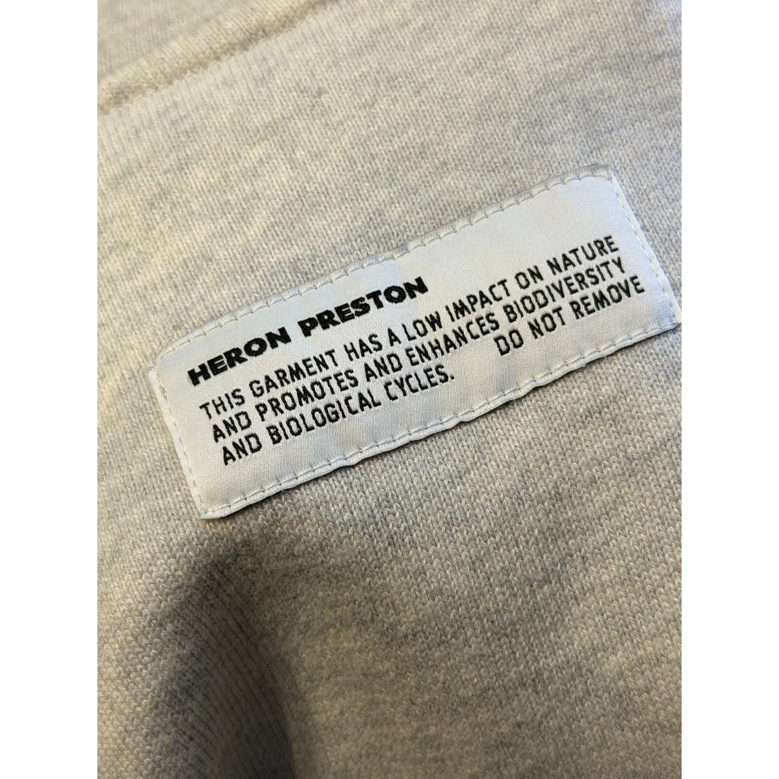 Heron Preston Heron Preston Split Herons Sweatshirt Size US L / EU 52-54 / 3 - 4 Thumbnail