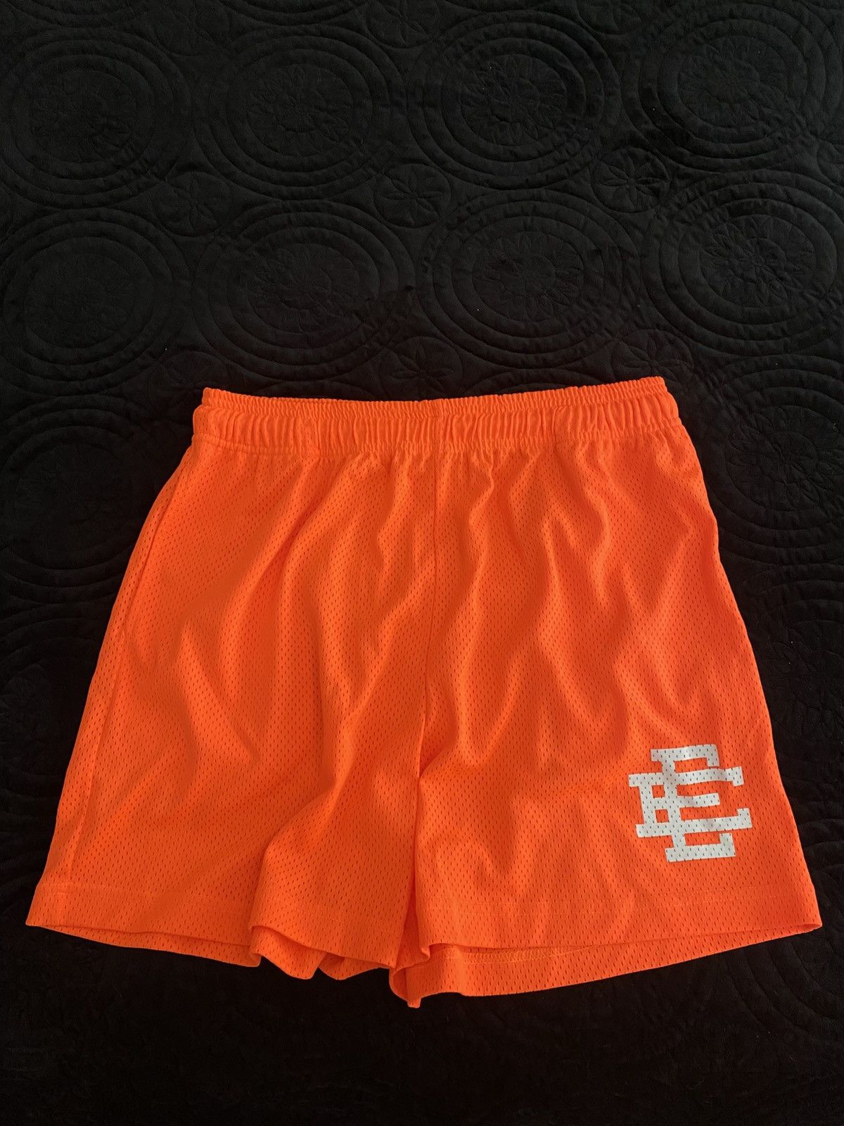 Eric Emanuel Orange Eric Emanuel short w/ white EE Size US 34 / EU 50 - 6 Thumbnail