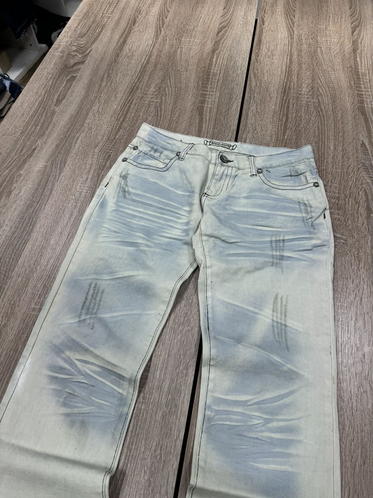 Hysteric Glamour × Japanese Brand × Tornado Mart Vintage Japanese Seditonaris Hysteric Glamour Style Jeans Size US 31 - 5 Thumbnail