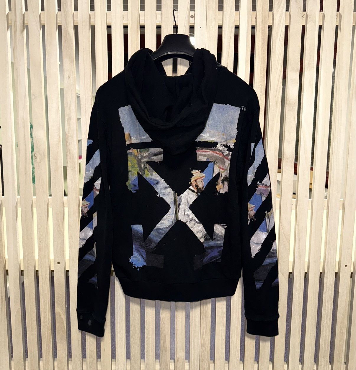 Off-White OFF-WHITE spring/summer 2019 IMPRESSIONISM HOODIE | Grailed