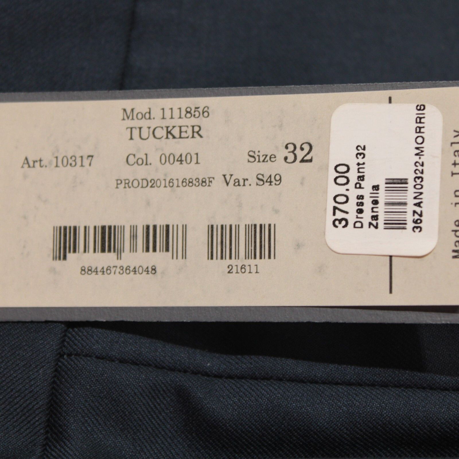 Zanella Zanella New with tags Dress Pants Size 32 US In Blue Size US 32 / EU 48 - 7 Thumbnail