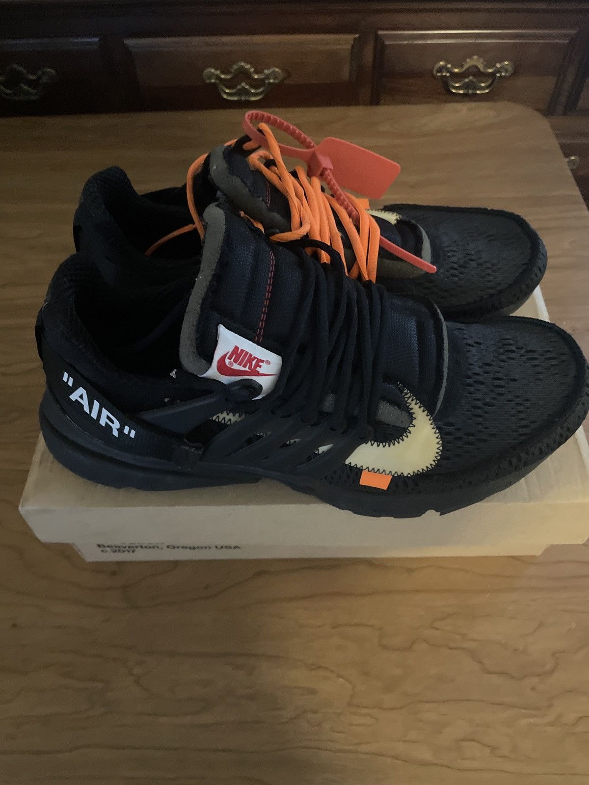 Nike × Off-White × Virgil Abloh Nike x Off White Presto Black size 11 Size US 11 / EU 44 - 8 Thumbnail