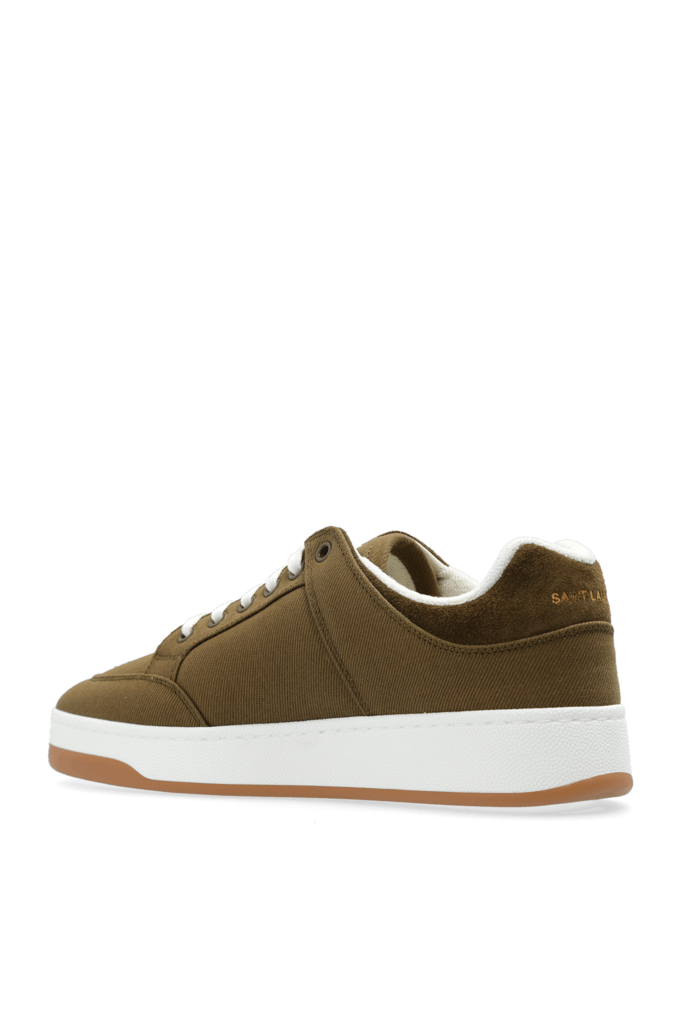 Saint Laurent Paris o1w1db10526 776269 SL/61 Sneakers in Gabardine in Green Size US 7 / IT 37 - 5 Thumbnail