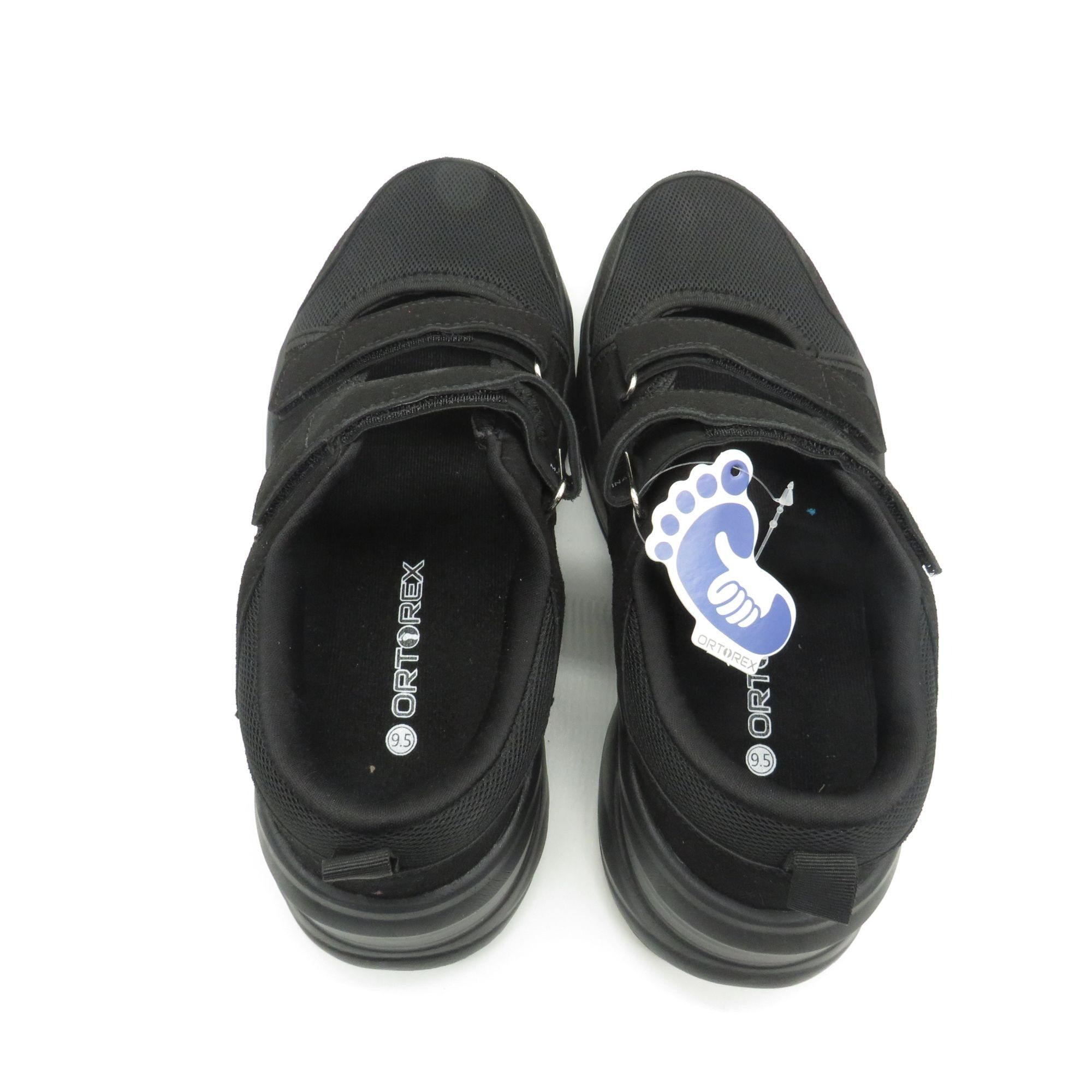 Other ORTOREX Women's Orthopedic Arch Support Walking Shoes Black Size US 9.5 / IT 39.5 - 5 Thumbnail