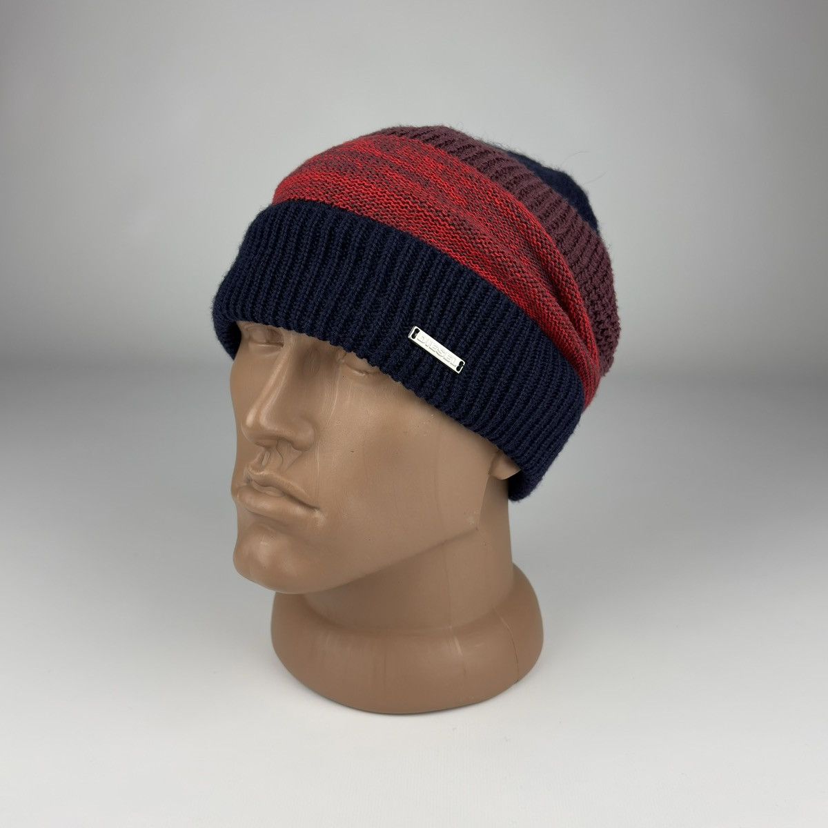 Diesel Diesel Vintage Knit Beanie Hat Size ONE SIZE - 1 Thumbnail