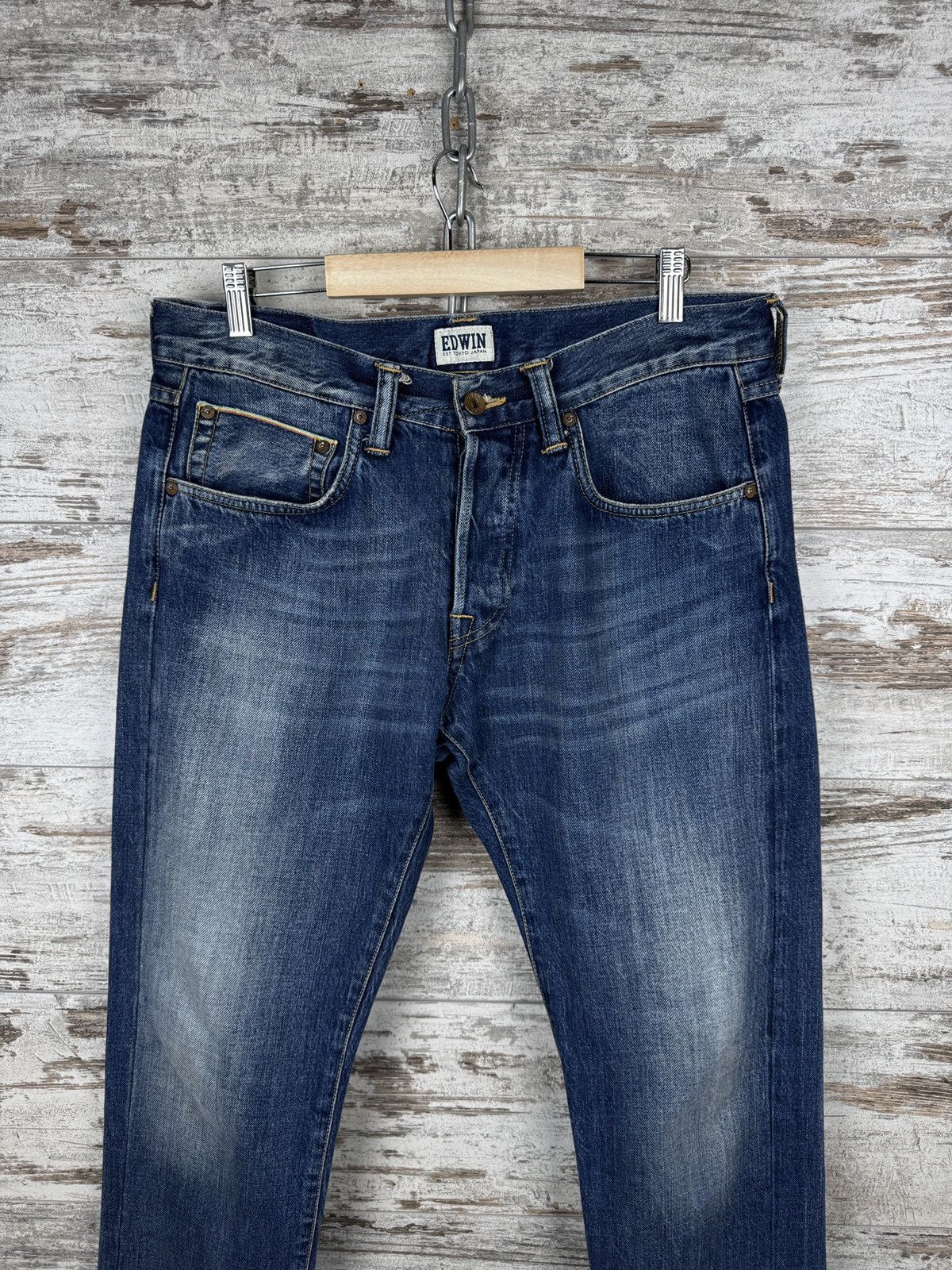 Edwin Mens Vintage Edwin Javanese denim jeans pants size 32/32 y2k Size US 32 / EU 48 - 2 Thumbnail
