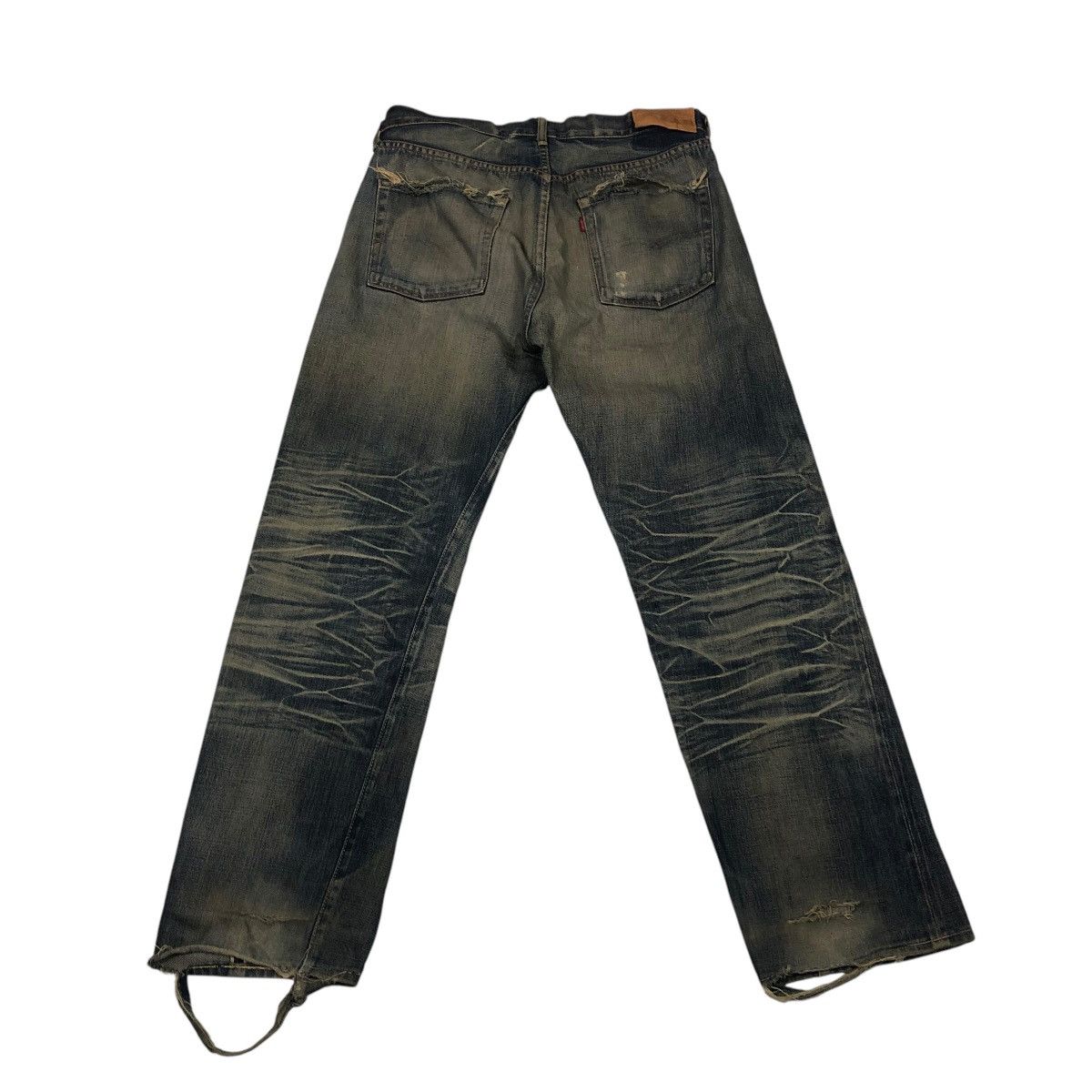 Levi's 🔥VINTAGE REPRODUCTION LEVI’S BIG E REDLINE DENIM LOT 501 Size US 34 / EU 50 - 2 Thumbnail