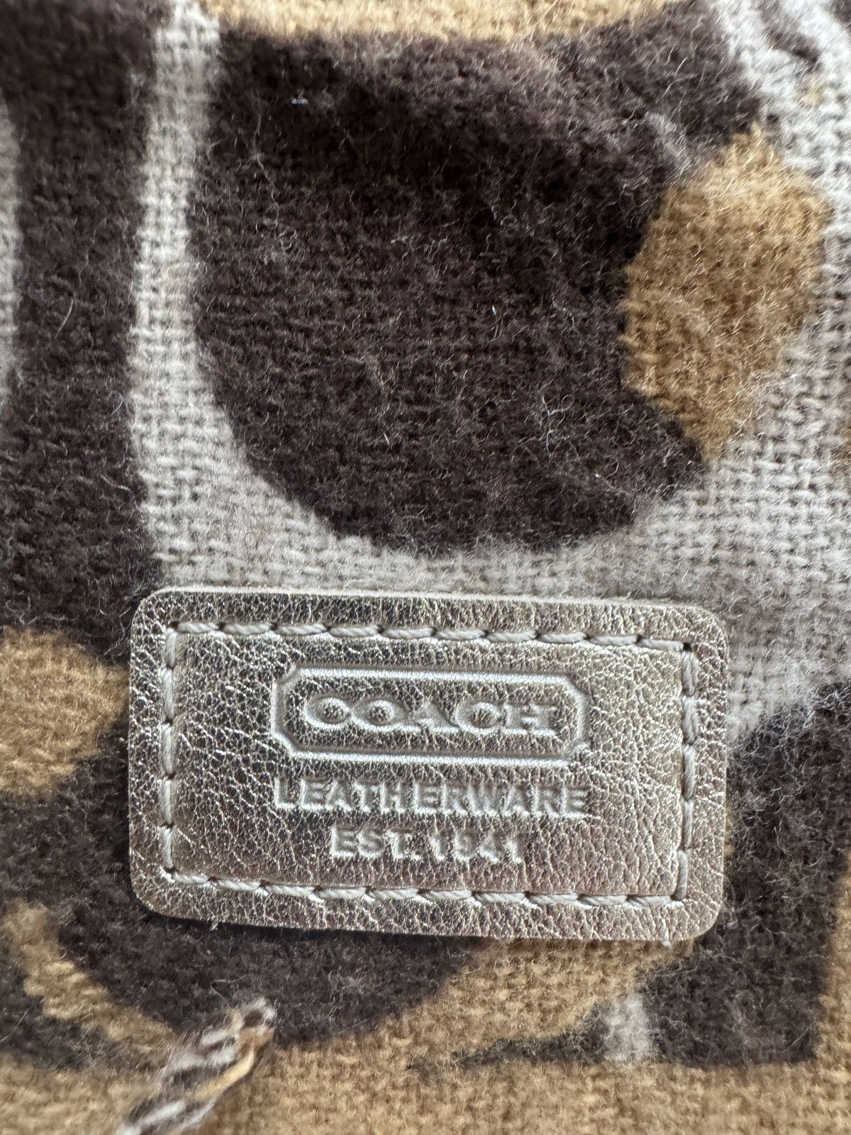 Coach Coach Scarf Multi Print Size ONE SIZE - 2 Thumbnail