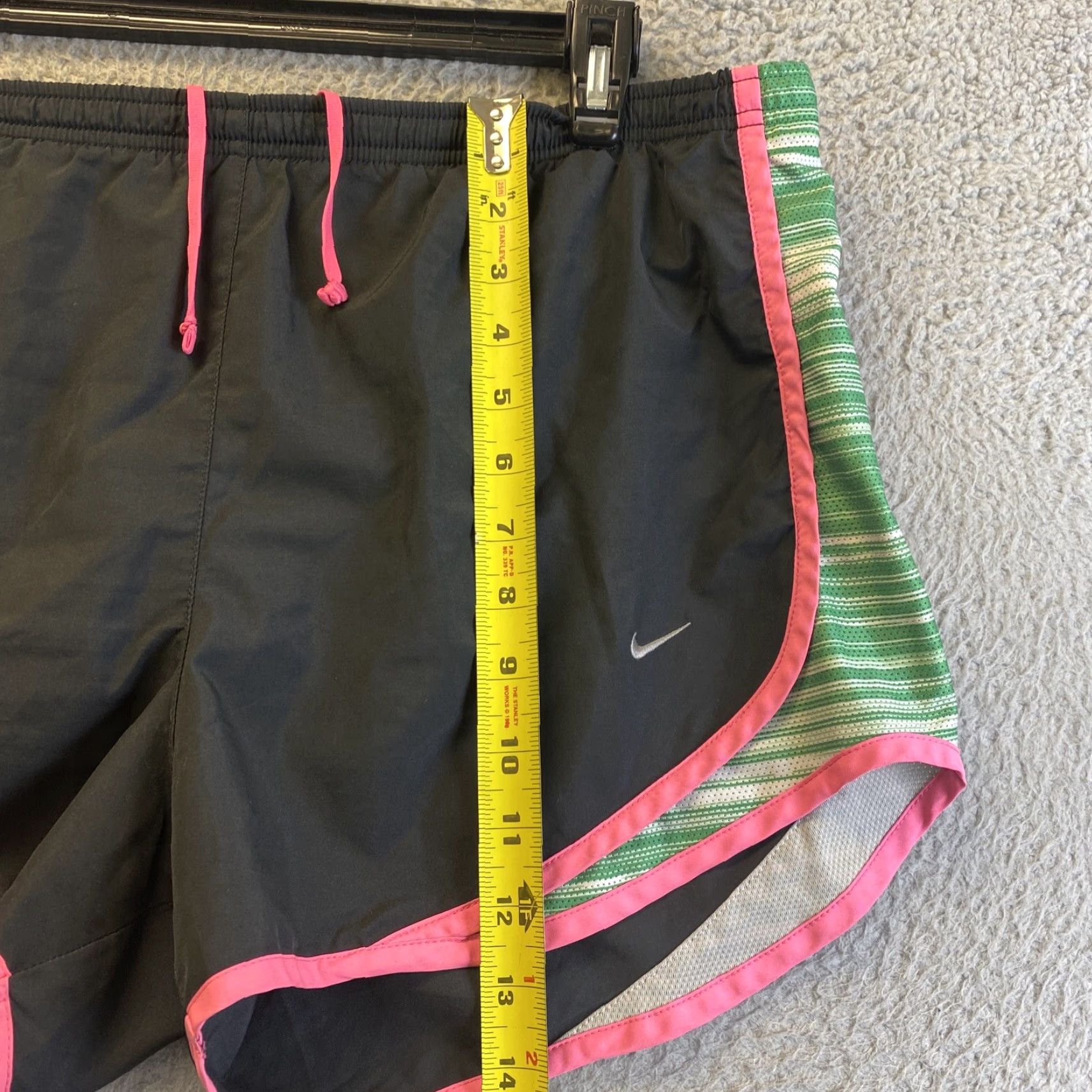 Nike Nike Womens Running Activewear Shorts Black Size M/ 32-69 Size 32" / US 10 / IT 46 - 5 Thumbnail