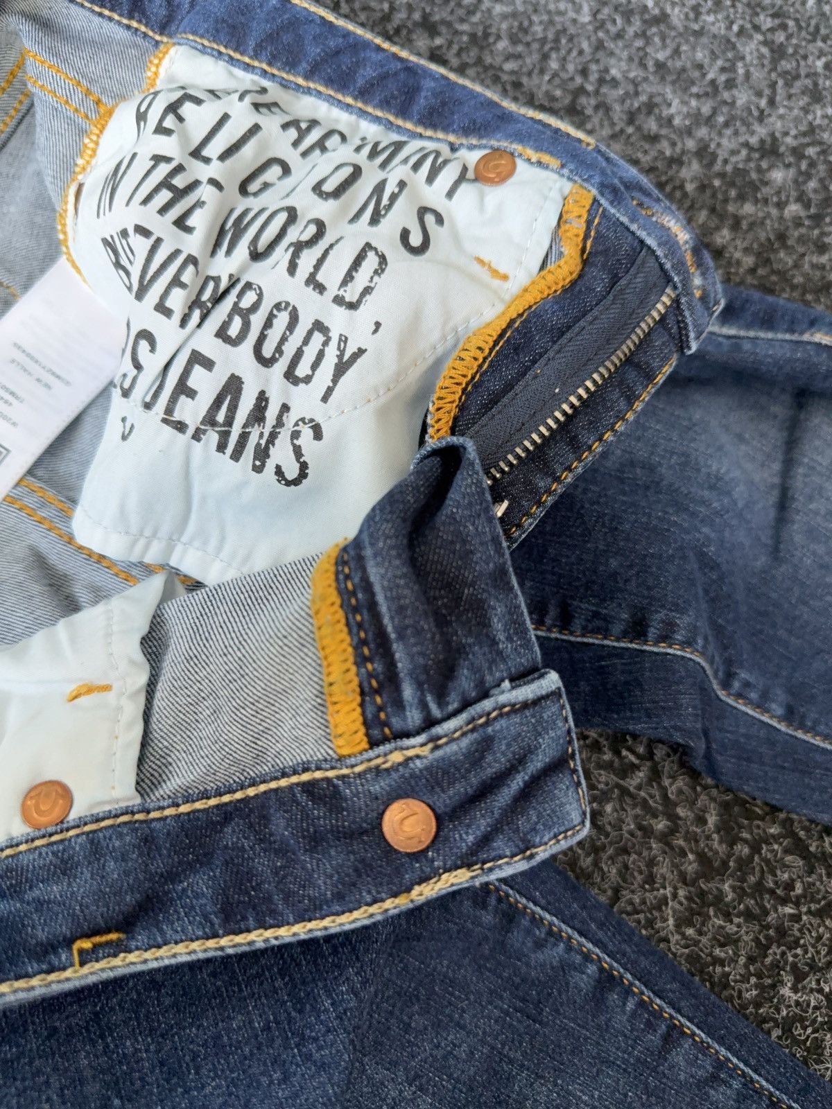 True Religion Vintage Y2K 00s True Religion SK8 Skinny jeans Denim pants Size 26" / US 2 / IT 38 - 10 Thumbnail