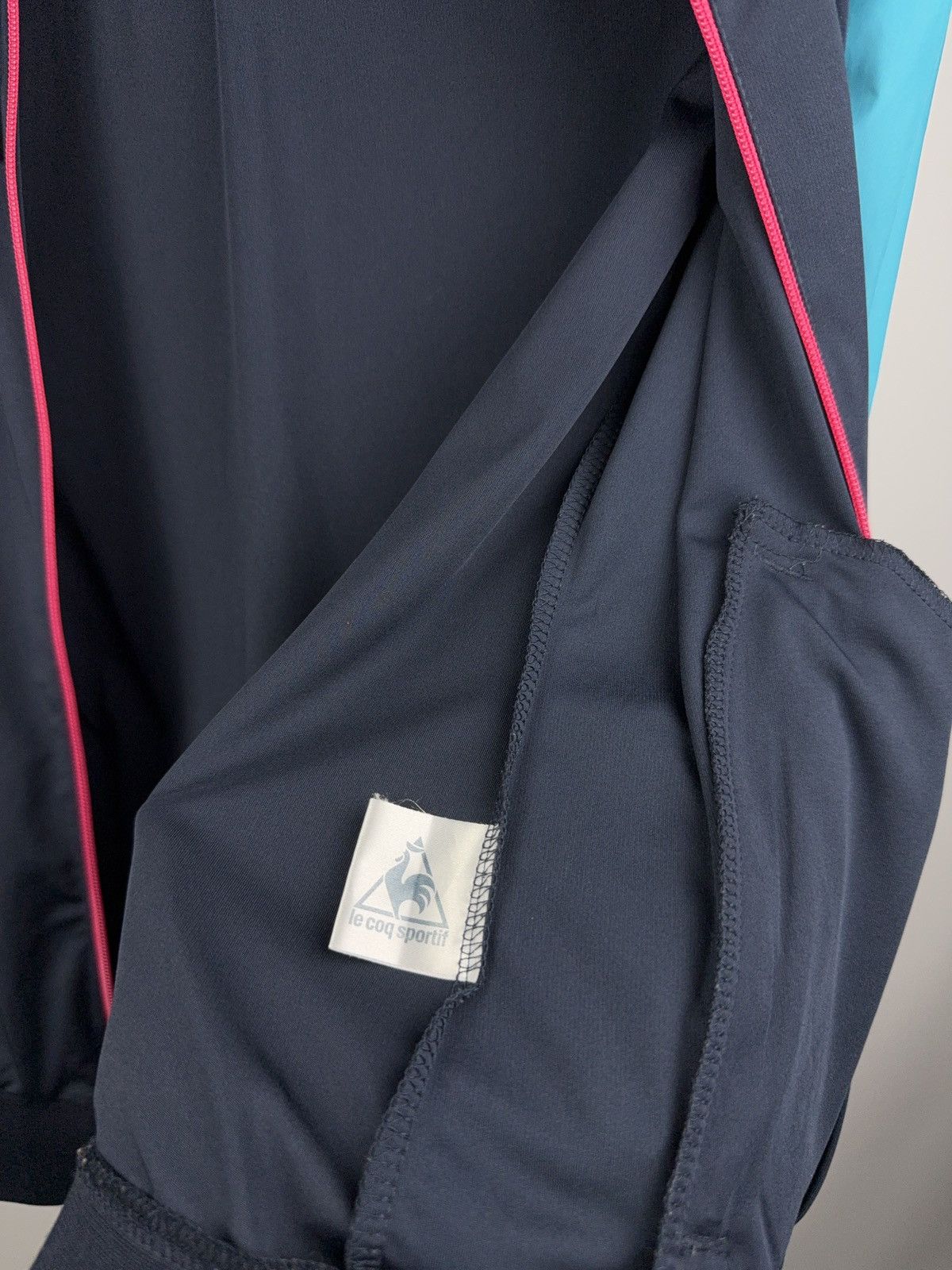 Le Coq Sportif Retro 00s Le Coq Sportif Colorblock Windbreaker Jacket M Size M / US 6-8 / IT 42-44 - 7 Thumbnail