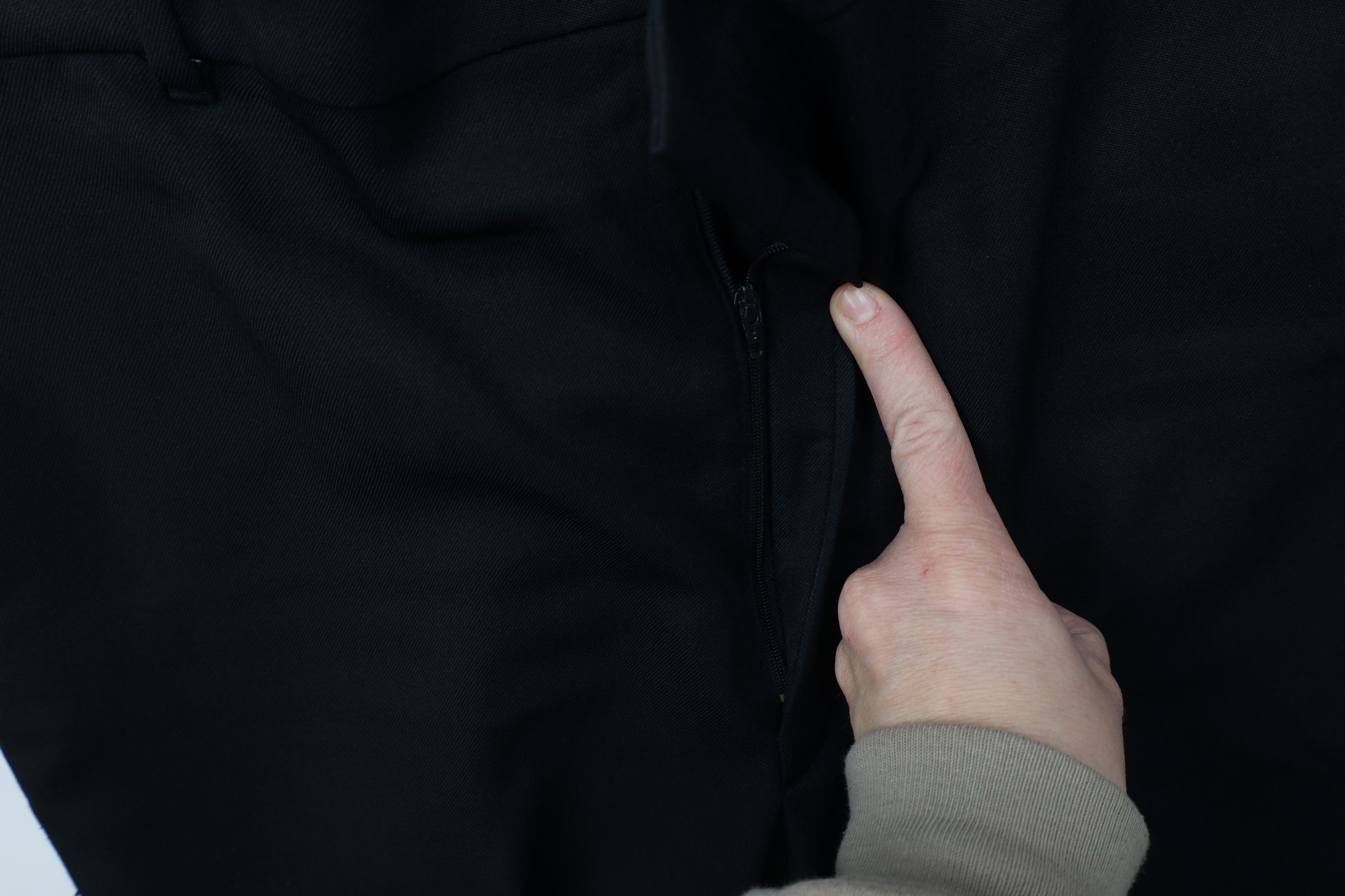 Vintage Vintage 70s Streetwear Flared Wide Leg Chino Pants Black USA Size US 36 / EU 52 - 6 Thumbnail