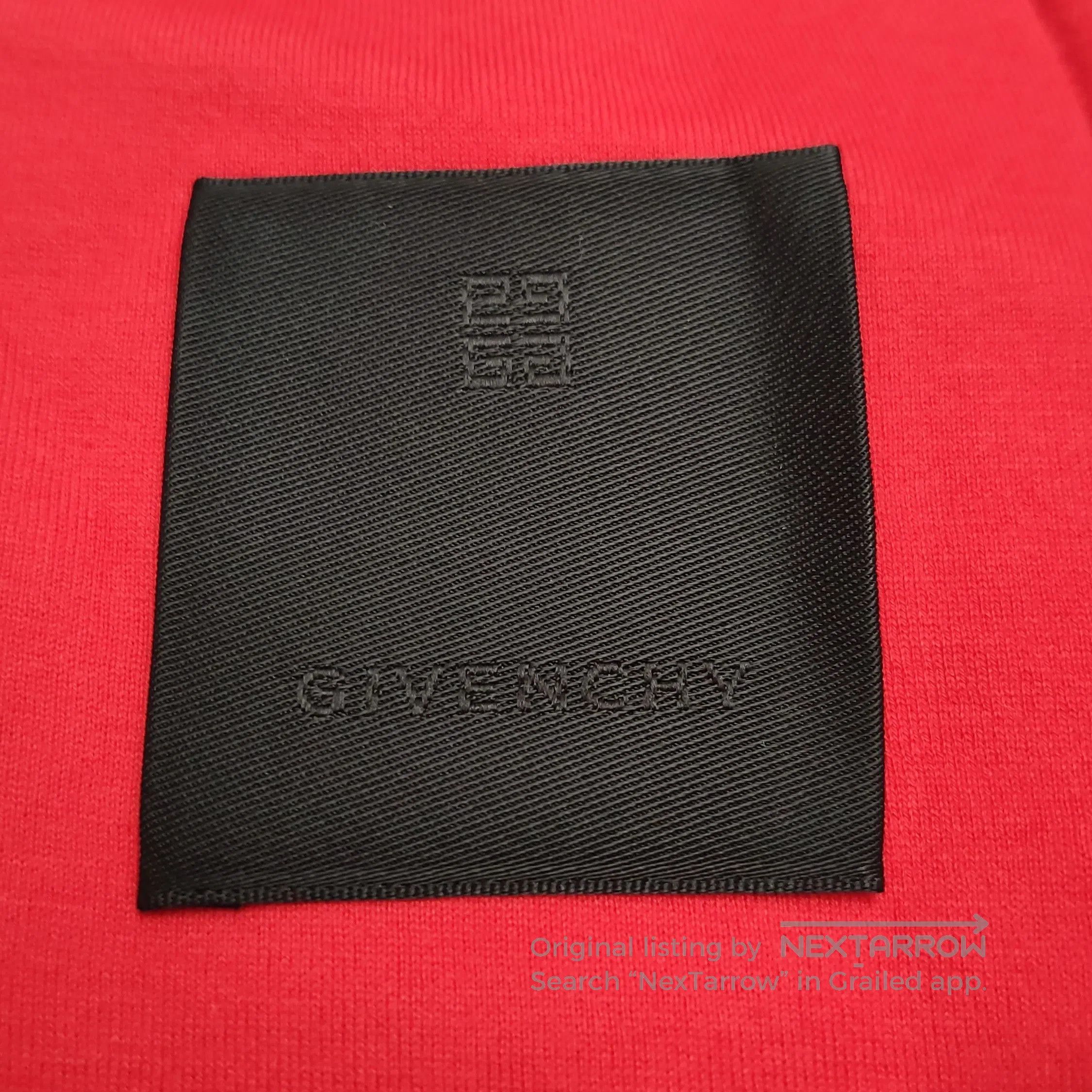 Givenchy Givenchy M Cotton Graphic Print Crew Neck T-Shirt. Size US M / EU 48-50 / 2 - 2 Thumbnail