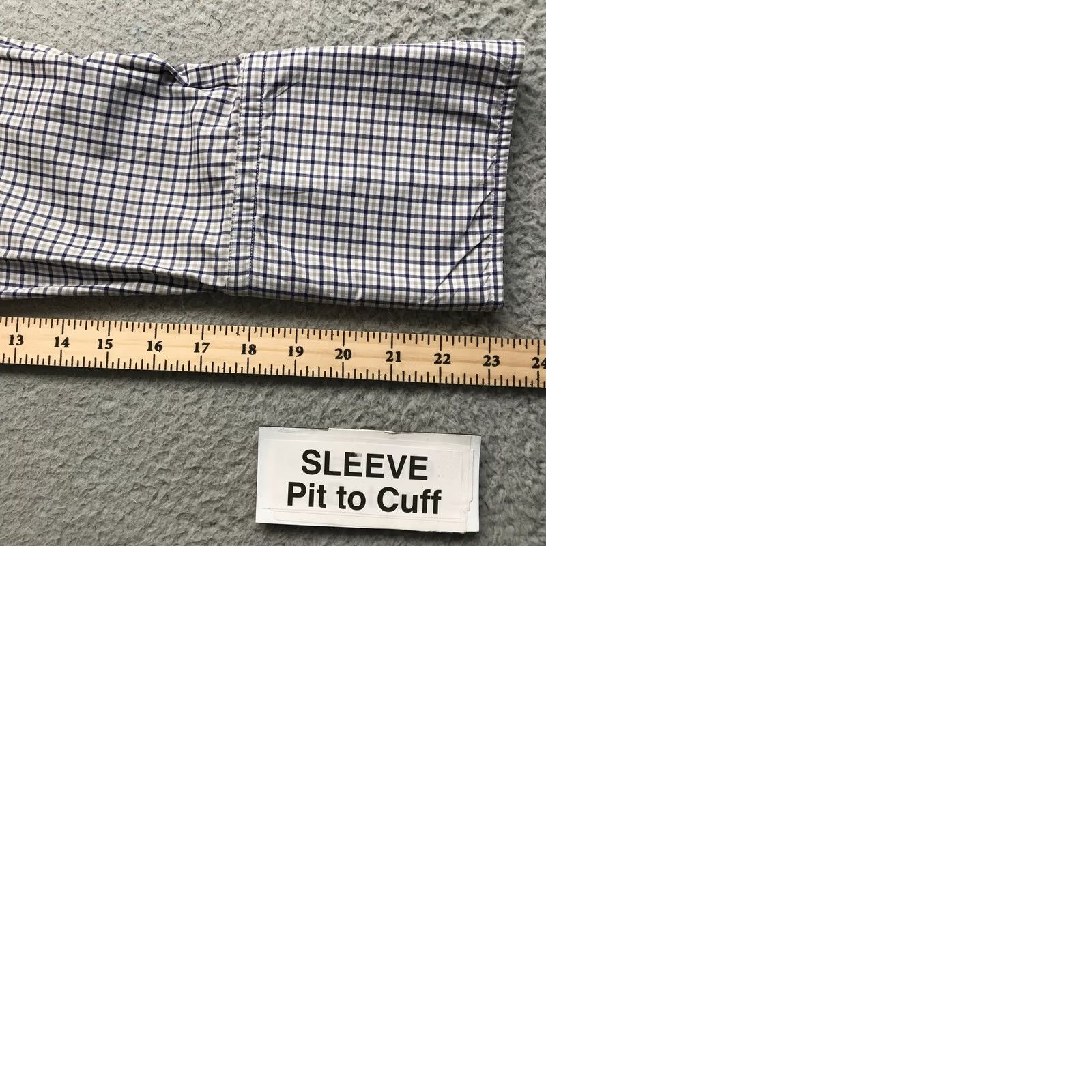 Vintage Hawes & Curtis Shirt Mens M Gray Button-Up Slim Fit Gingham Check Long Sleeve Casual Vintage: No, Regular; Collared, Button-Down, Cotton Size US M / EU 48-50 / 2 - 9 Thumbnail
