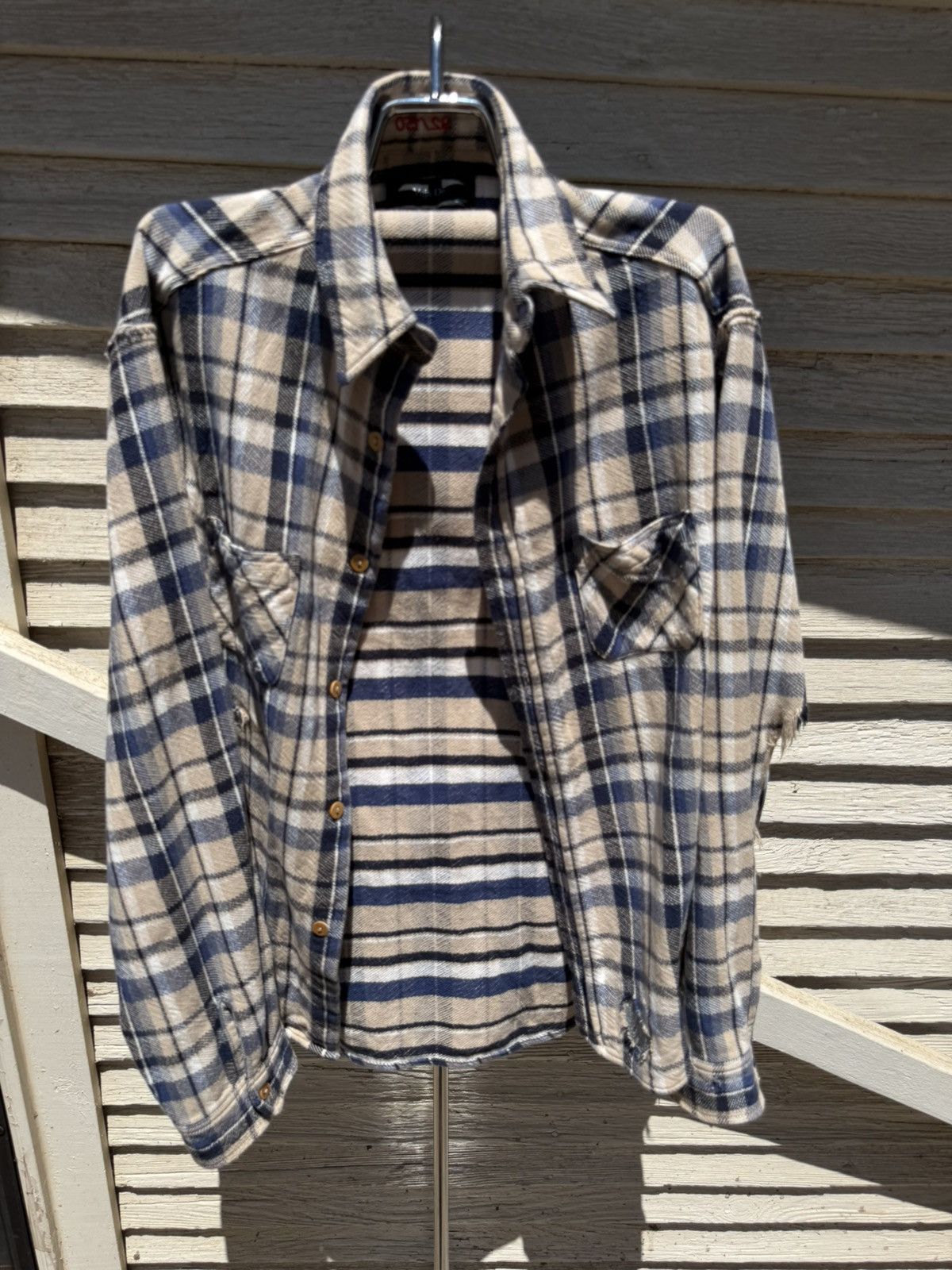 Vuja De 004 Koyo Distressed Flannel Size US XL / EU 56 / 4 - 1 Thumbnail