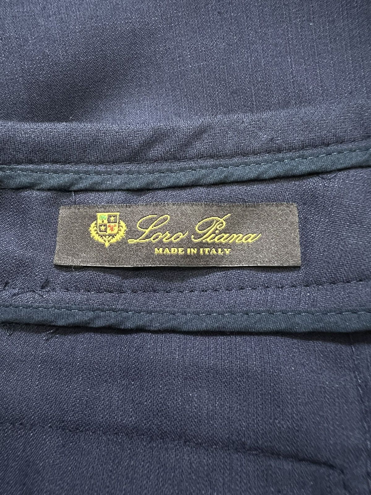 Loro Piana Loro Piana - Cotton/Flax Linen Wide Leg Trouser Size 26" / US 2 / IT 38 - 12 Thumbnail