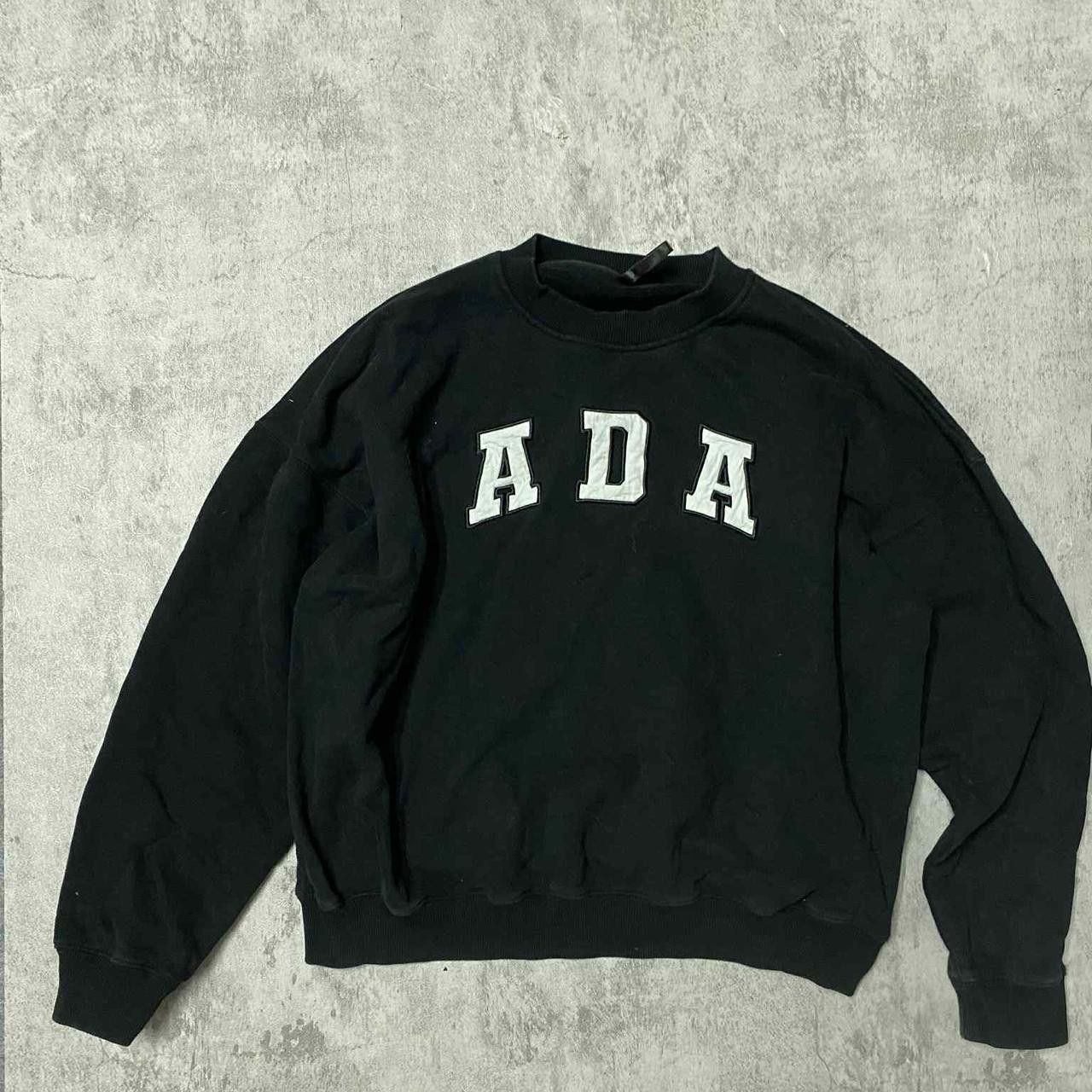 Other Black crewneck sweatshirt with embroidered ADA logo Size US XL / EU 56 / 4 - 1 Thumbnail