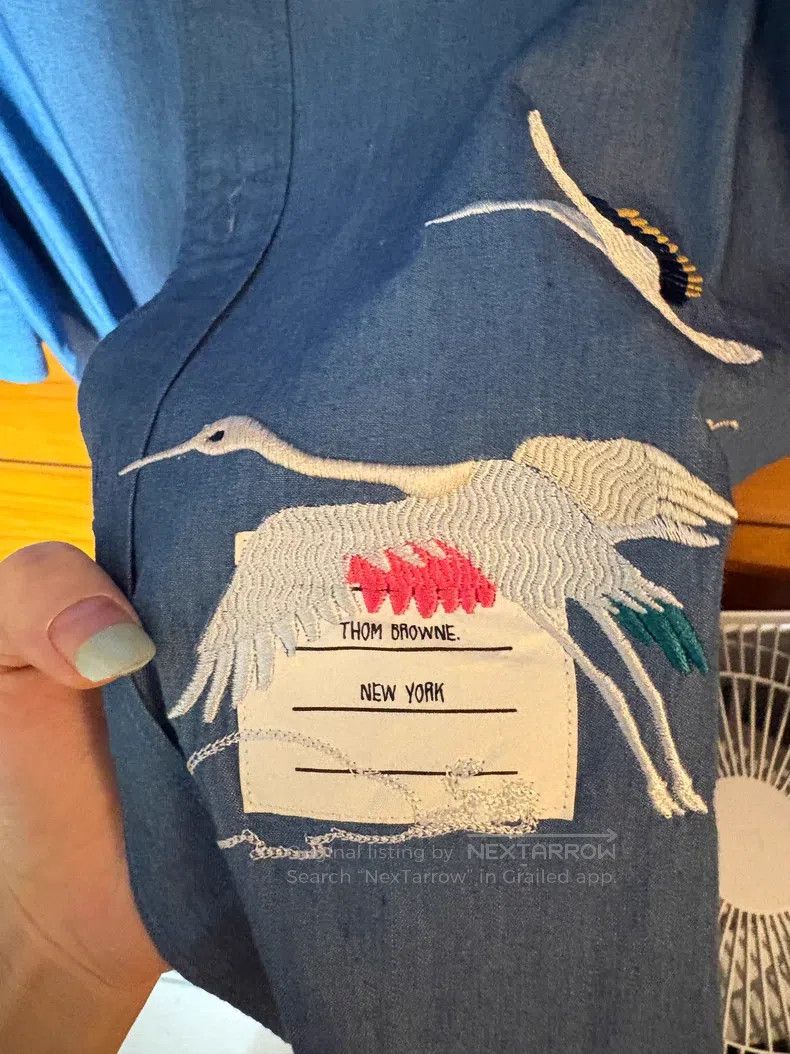 Thom Browne Thom Browne Shirt Size US M / EU 48-50 / 2 - 2 Thumbnail