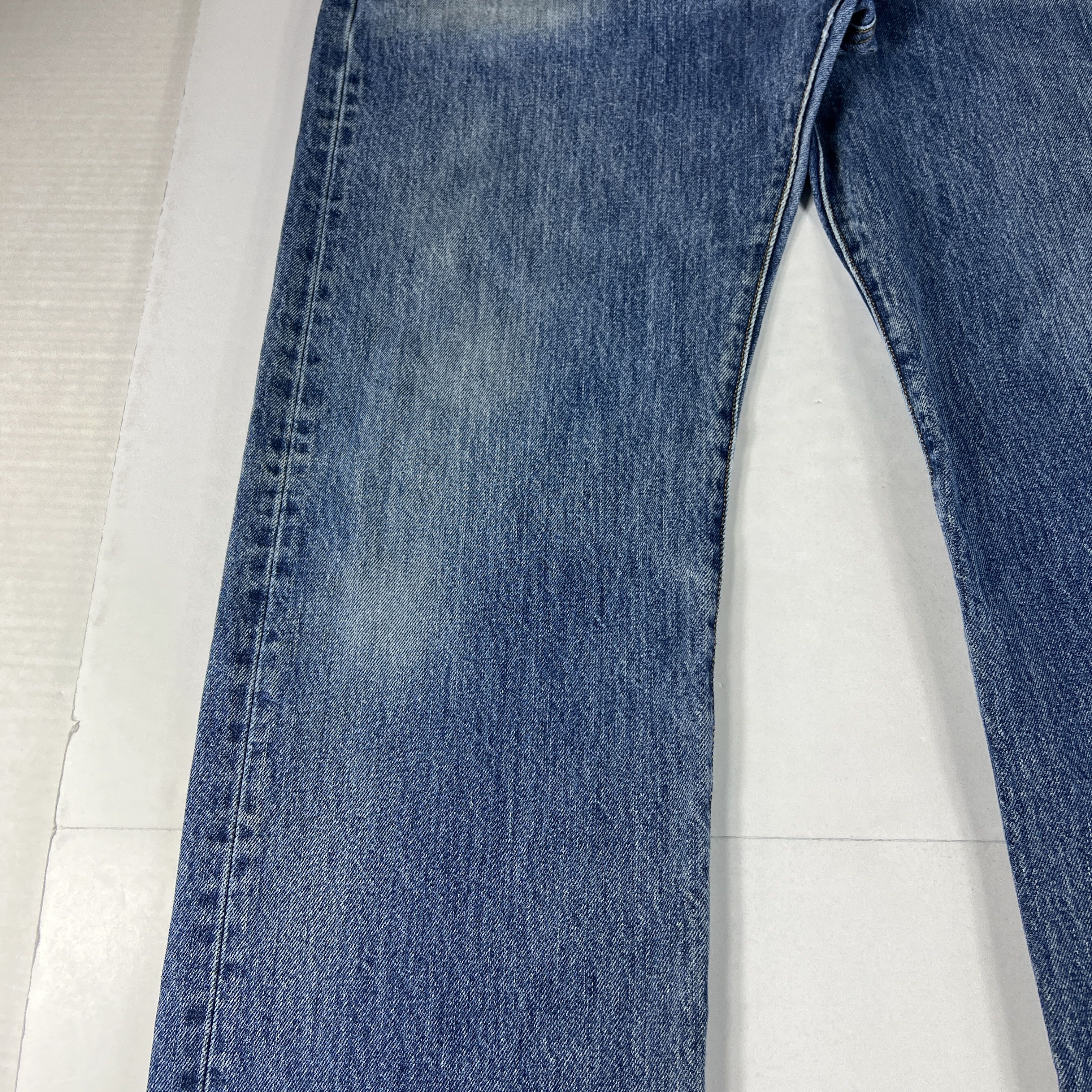 Levi's × Vintage Y2K Levi's Jeans 501 XX Straight Blue Faded Cotton Denim Size US 36 / EU 52 - 5 Thumbnail