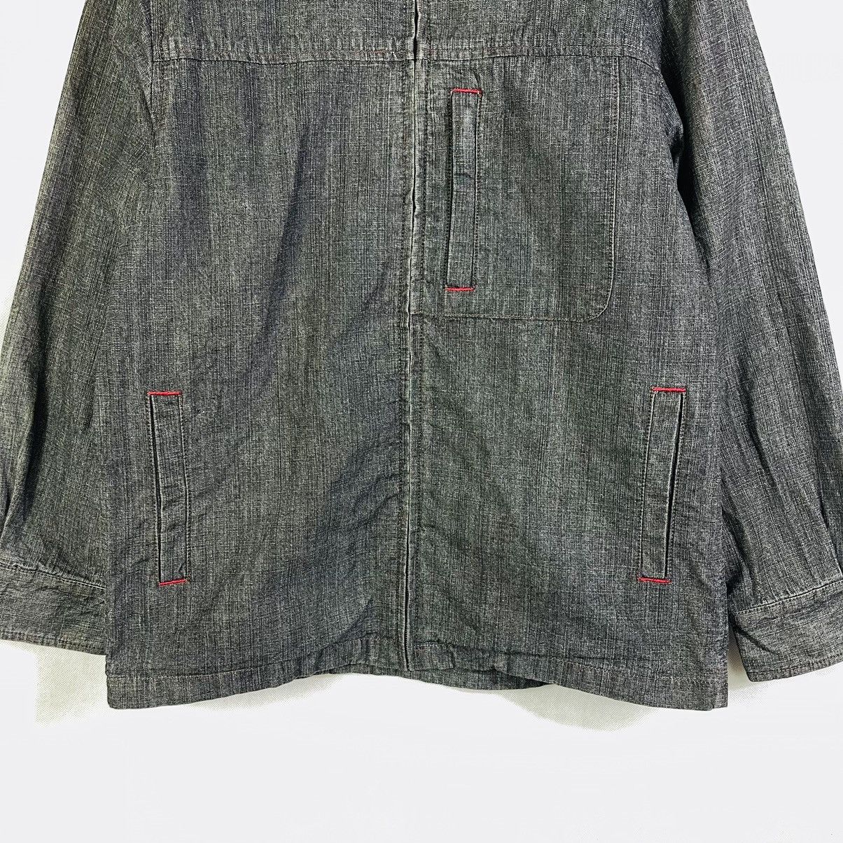 Yohji Yamamoto Y’SACCS by Yohji Yamamoto Denim Zipper Jacket Size US M / EU 48-50 / 2 - 3 Thumbnail