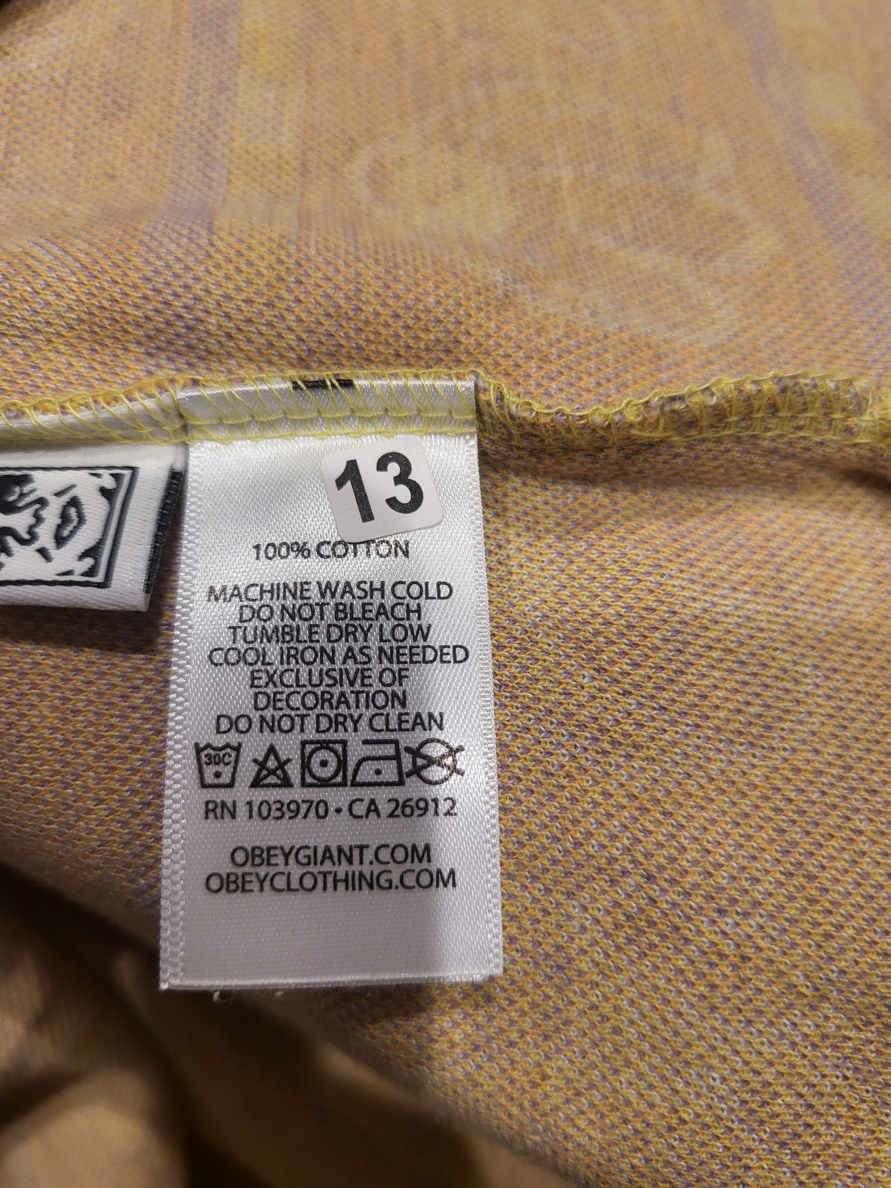Obey Expand Jacquard Polo Size US L / EU 52-54 / 3 - 8 Thumbnail