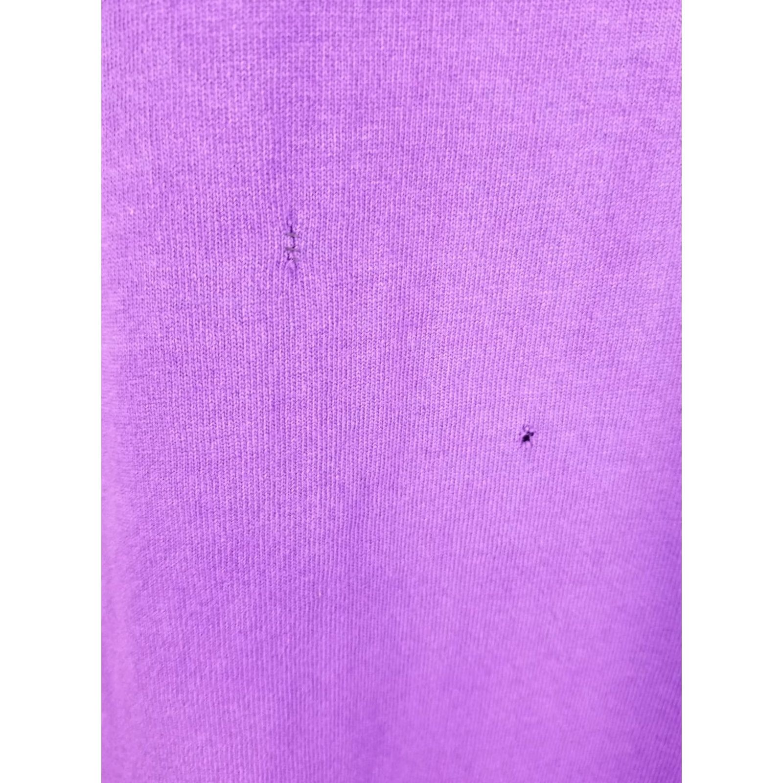 Vintage VINTAGE BEN & JERRY ICE CREAM PROMO PURPLE COTTON T-SHIRT SZ L Single Stitch Mens Size US L / EU 52-54 / 3 - 3 Thumbnail