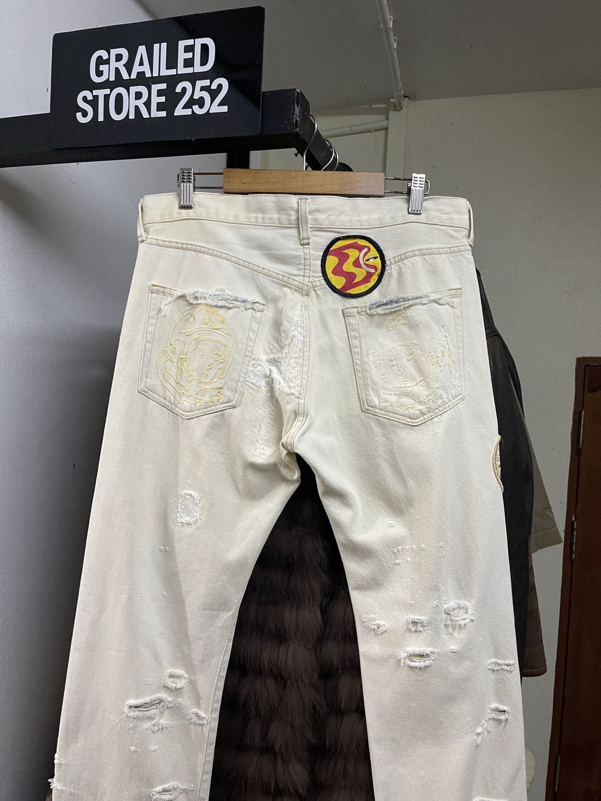 Billionaire Boys Club BBC Destroyed Ripped Jeans Size US 32 / EU 48 - 8 Thumbnail